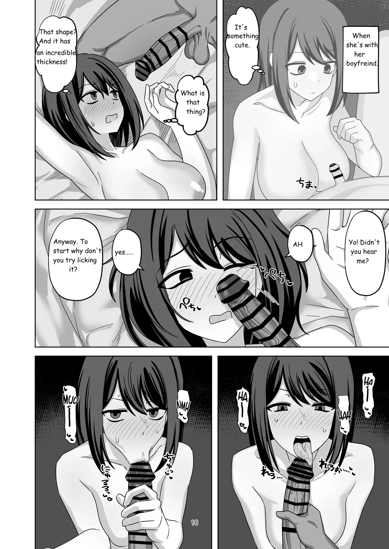 Expressionless Cuckolding with Netorase page 16 original parody - handjob kissing hentai manga - read online free