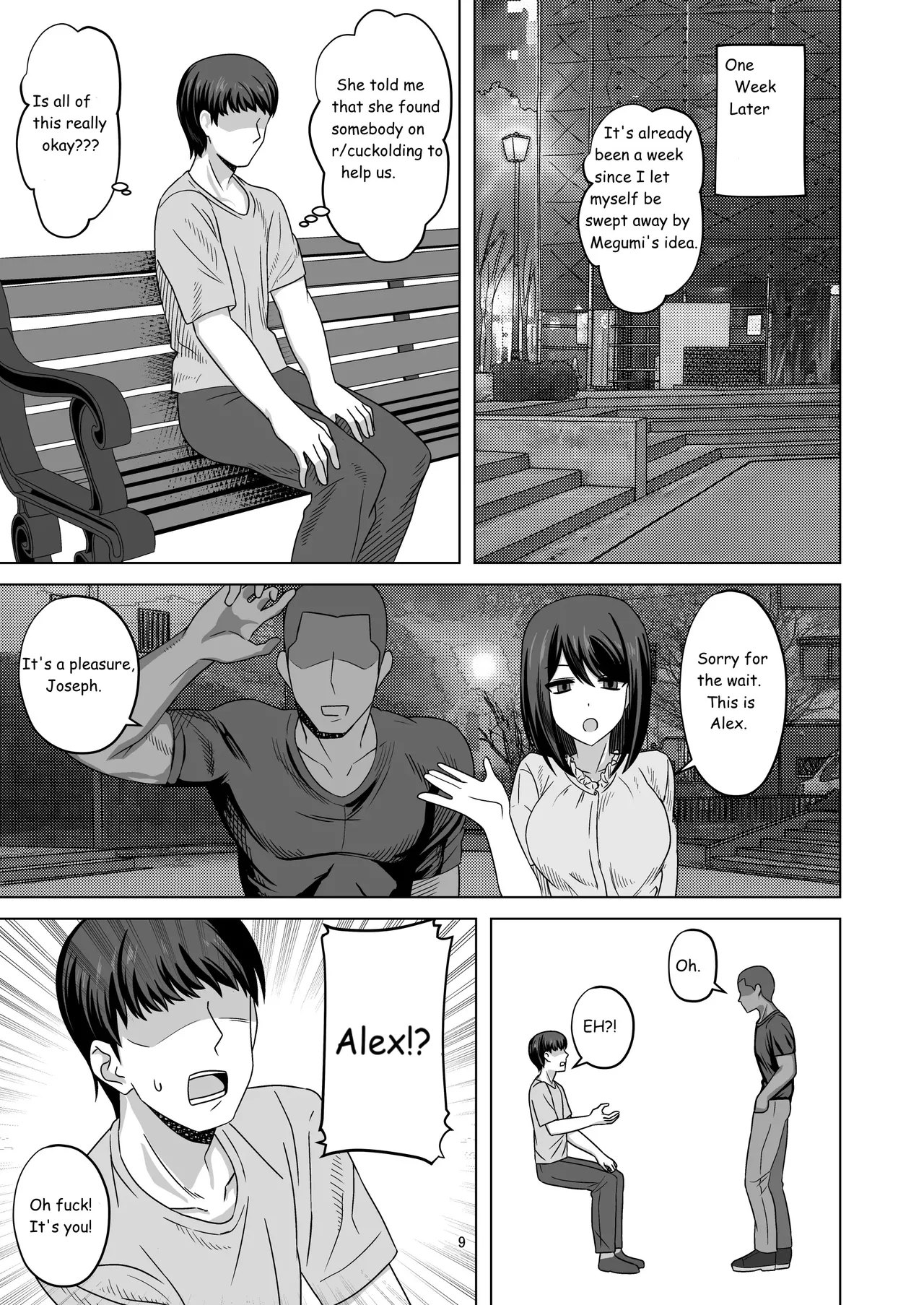 Expressionless Cuckolding with Netorase page 9 original parody - sole female nakadashi hentai manga - read online free