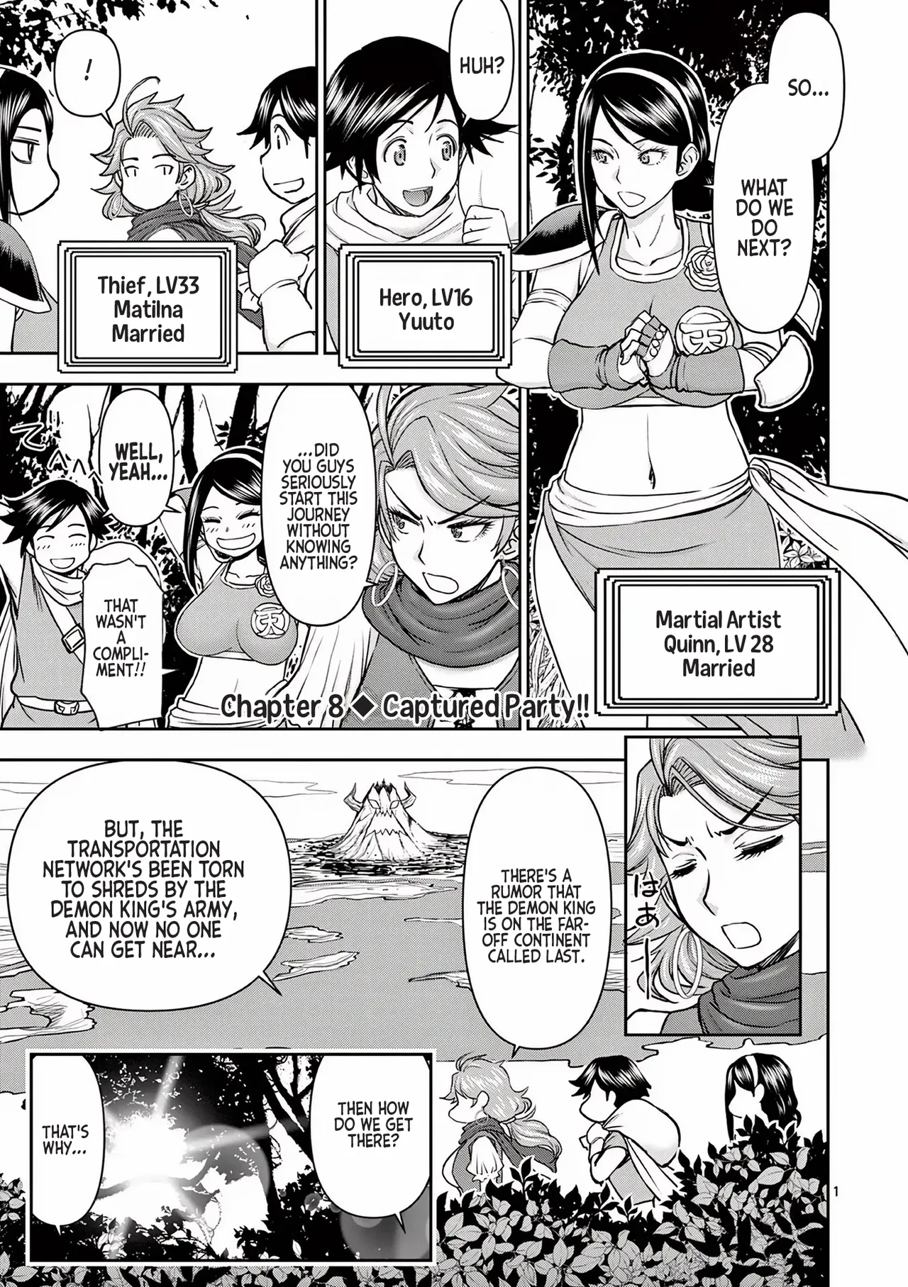 [Ooi Masakazu / Inomaru] Isekai Furin ll ~Michibika Reshi Hitodzuma Tachi to Bukiyo Tensei Yuusha~vol 01 [English] page 141 - full censorship blindfold hentai manga - read online free