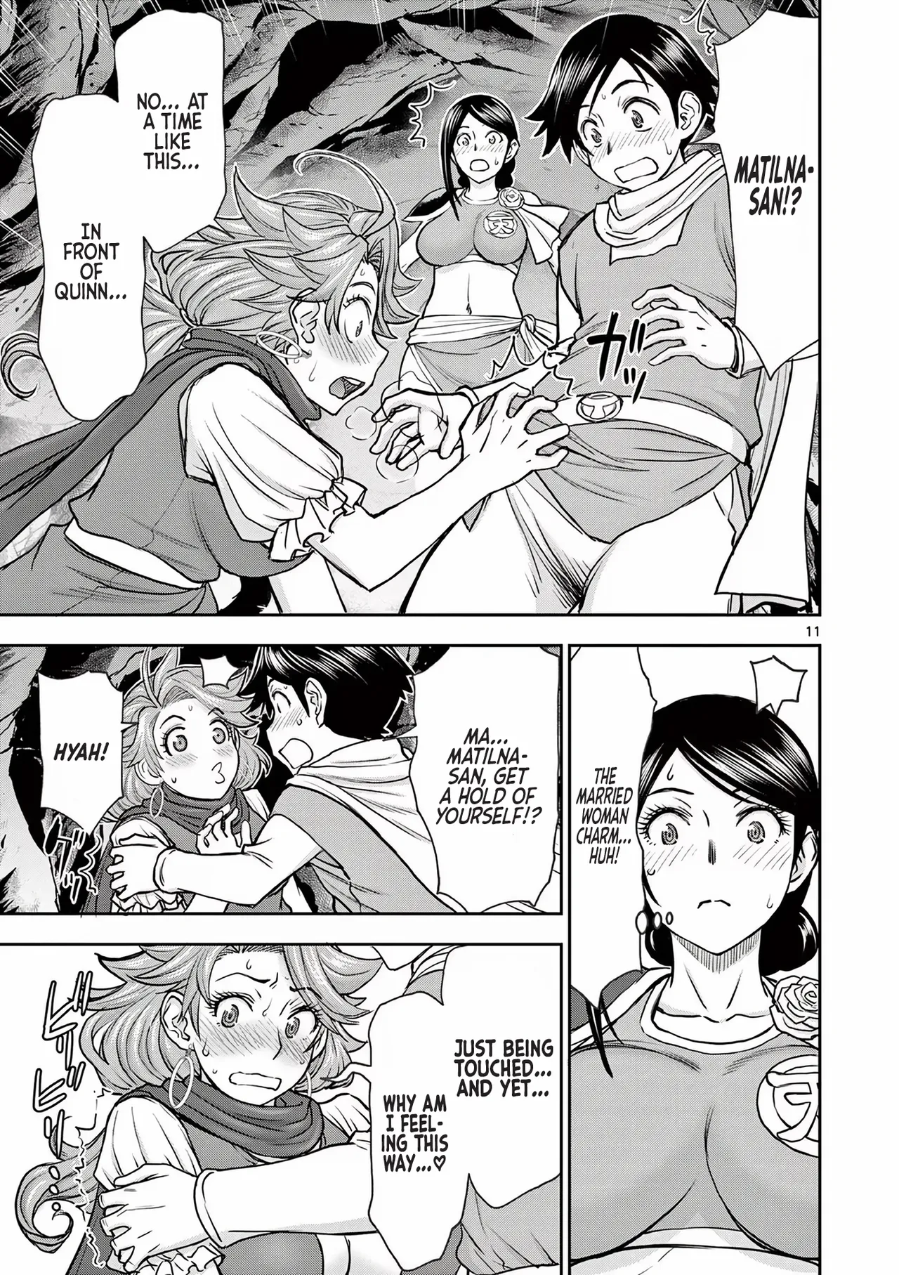 [Ooi Masakazu / Inomaru] Isekai Furin ll ~Michibika Reshi Hitodzuma Tachi to Bukiyo Tensei Yuusha~vol 01 [English] page 151 - full censorship blindfold hentai manga - read online free