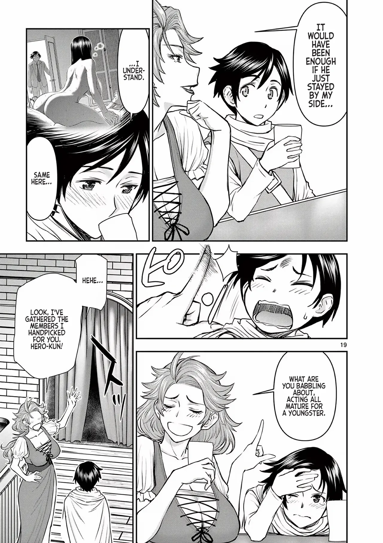 [Ooi Masakazu / Inomaru] Isekai Furin ll ~Michibika Reshi Hitodzuma Tachi to Bukiyo Tensei Yuusha~vol 01 [English] page 23 - milf big breasts hentai manga - read online free