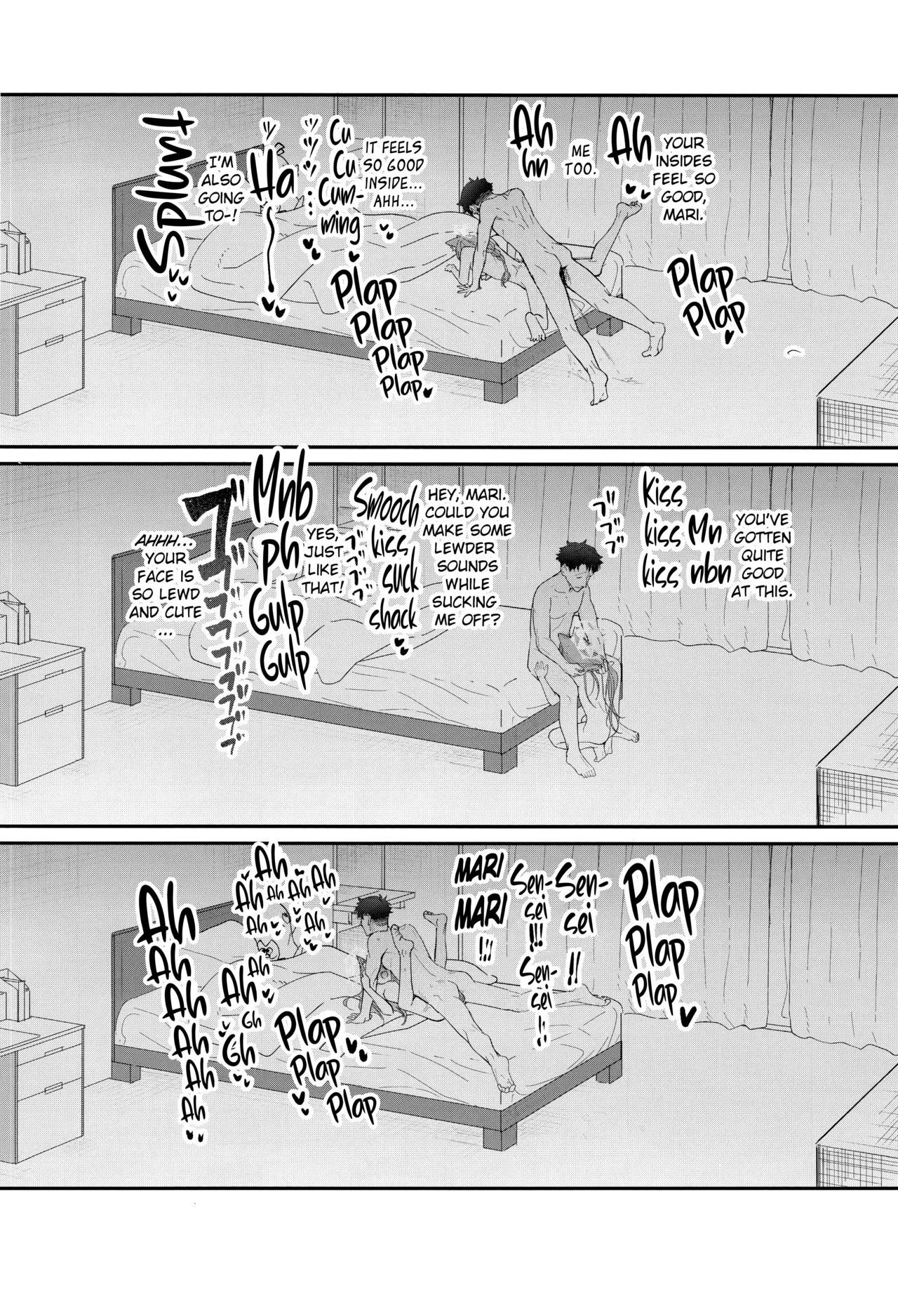 Dasei | Let it out/Falling into sin page 21 featuring mari iochi blue archive parody - sole female sole male hentai manga - read online free