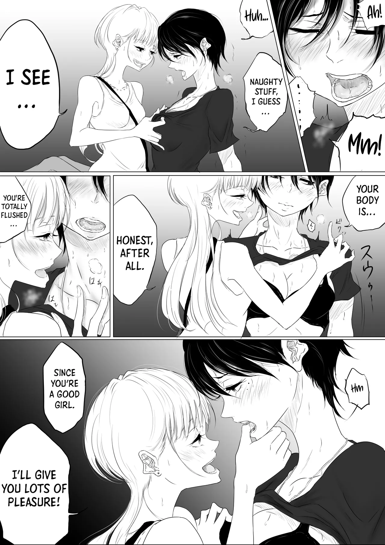 DANCE WITH THE FEAR page 14 original parody - females only yuri hentai manga - read online free