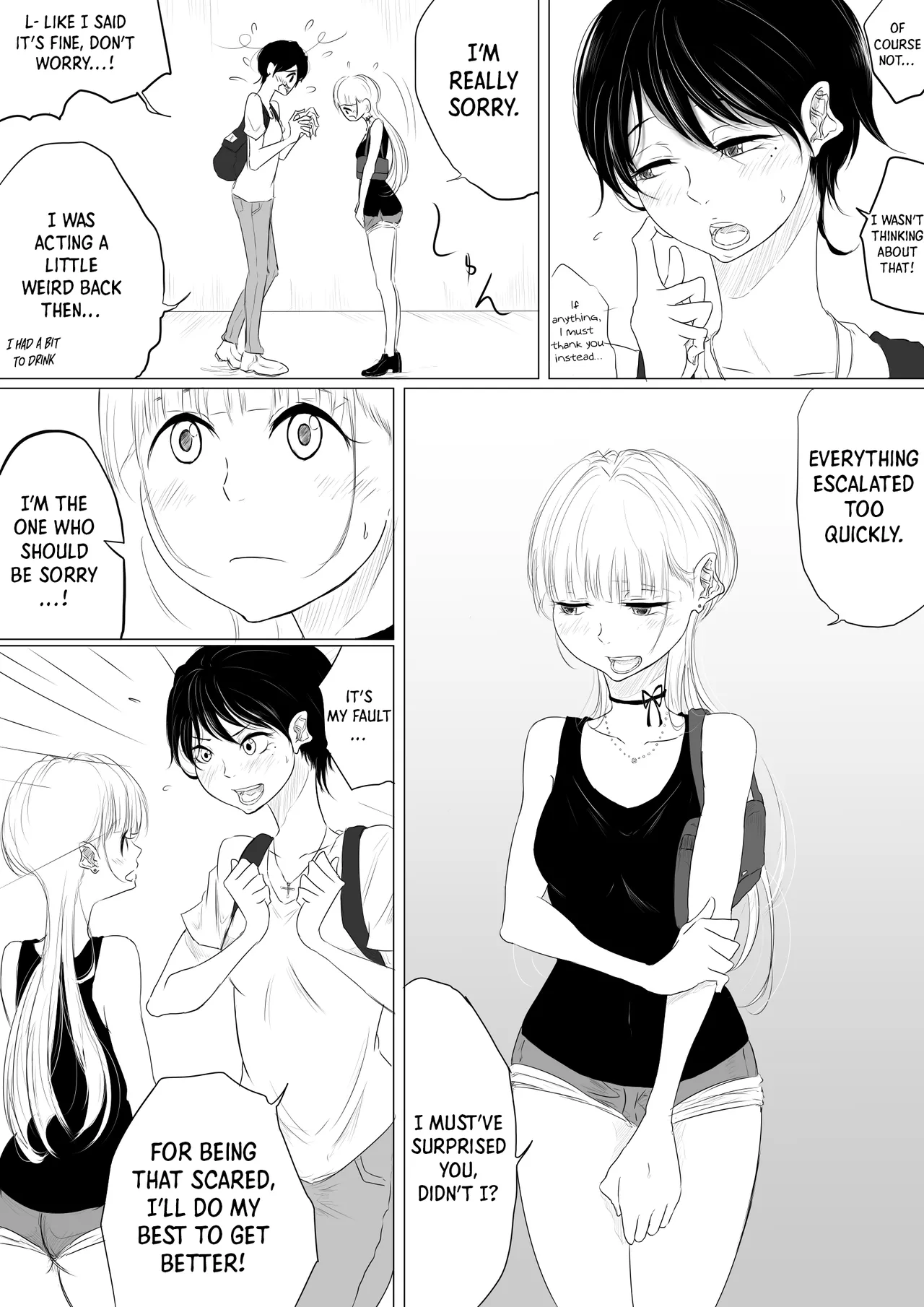 DANCE WITH THE FEAR page 19 original parody - yuri females only hentai manga - read online free