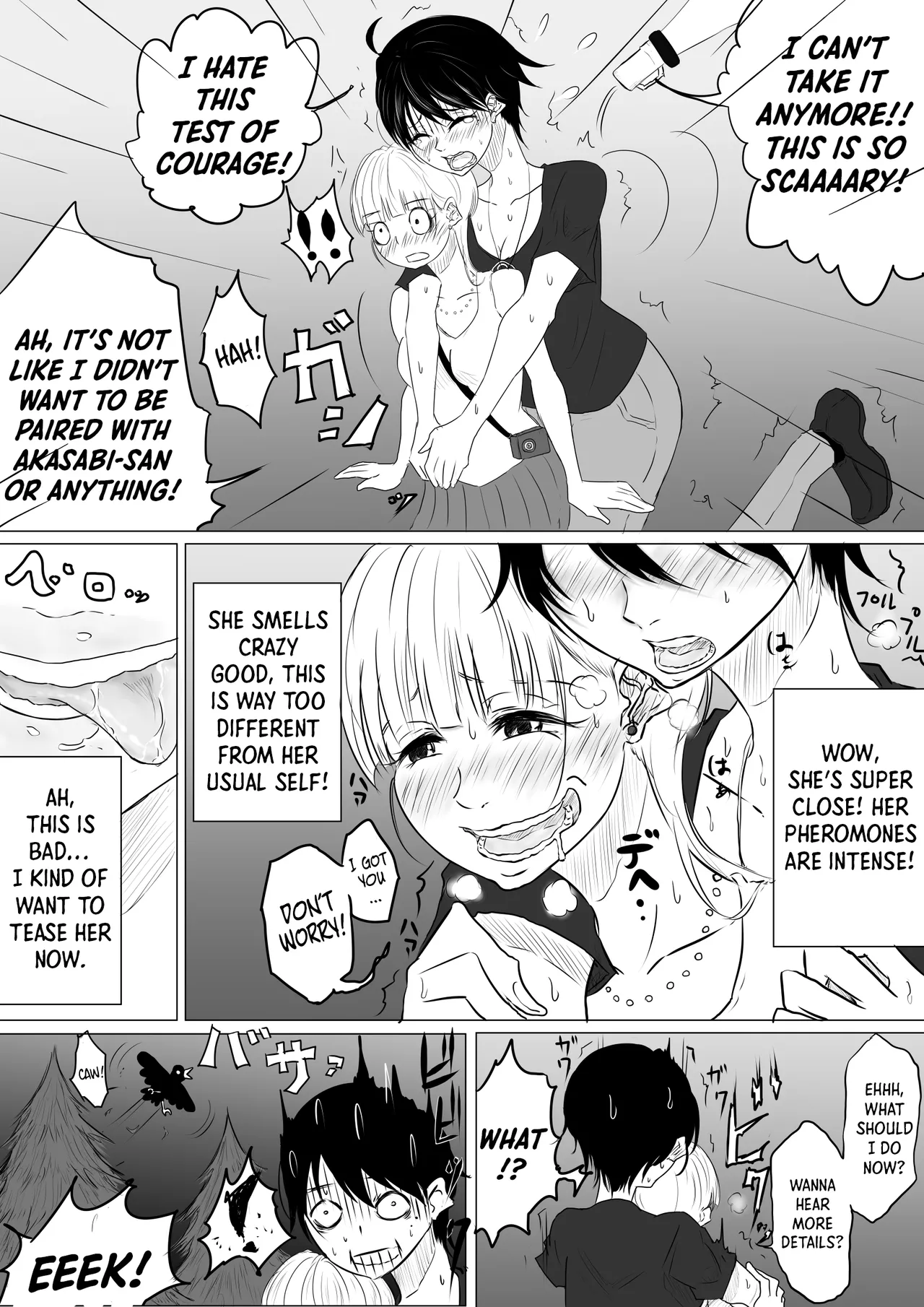DANCE WITH THE FEAR page 9 original parody - females only yuri hentai manga - read online free