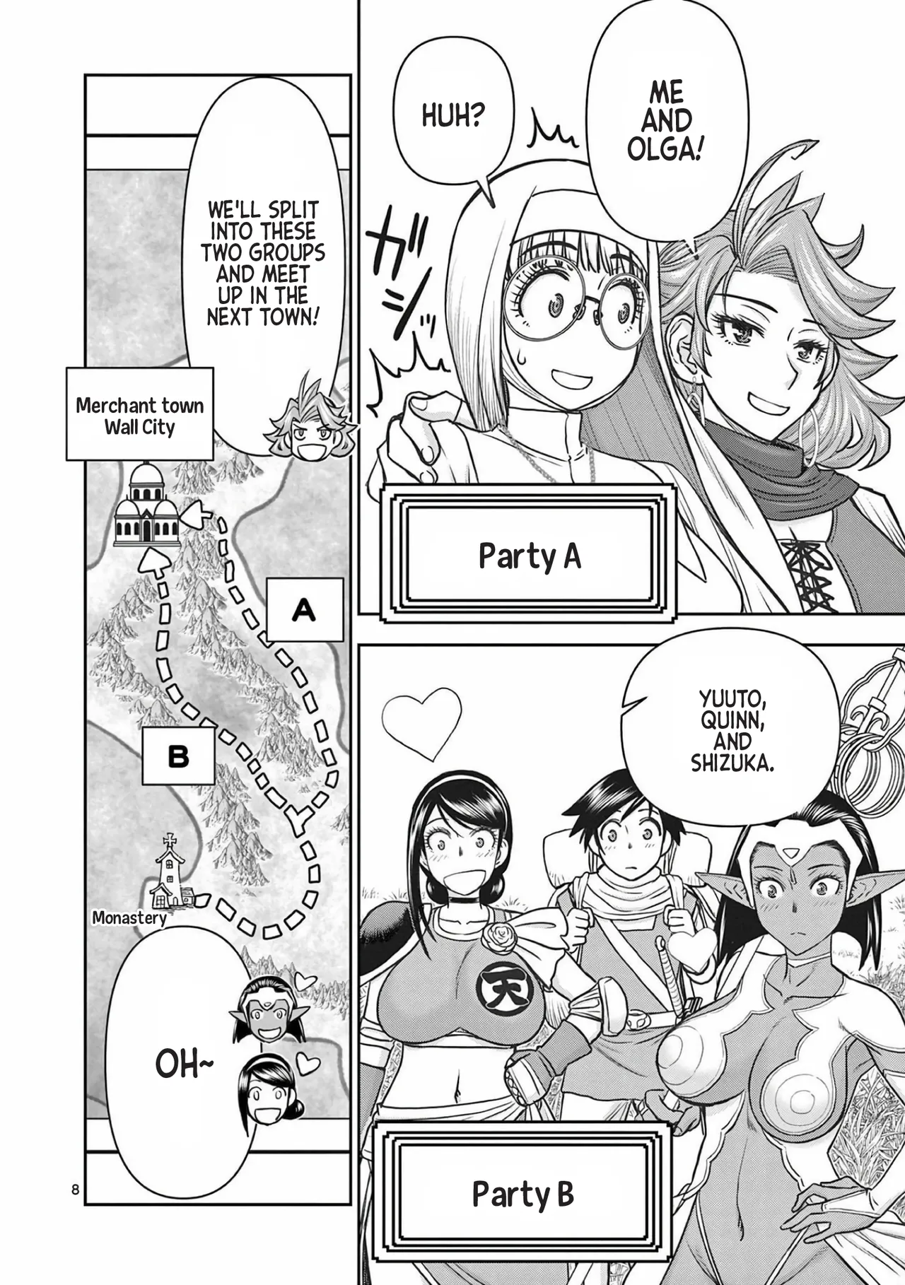 [Ooi Masakazu / Inomaru] Isekai Furin ll ~Michibika Reshi Hitodzuma Tachi to Bukiyo Tensei Yuusha~vol 03 [English] page 64 - full censorship big breasts hentai manga - read online free