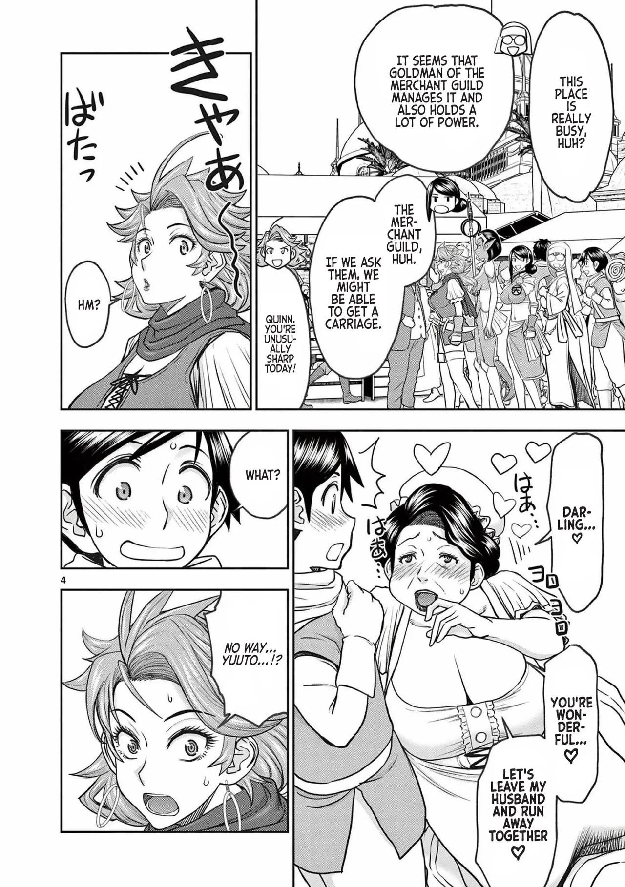 [Ooi Masakazu / Inomaru] Isekai Furin ll ~Michibika Reshi Hitodzuma Tachi to Bukiyo Tensei Yuusha~vol 03 [English] page 97 - milf big breasts hentai manga - read online free