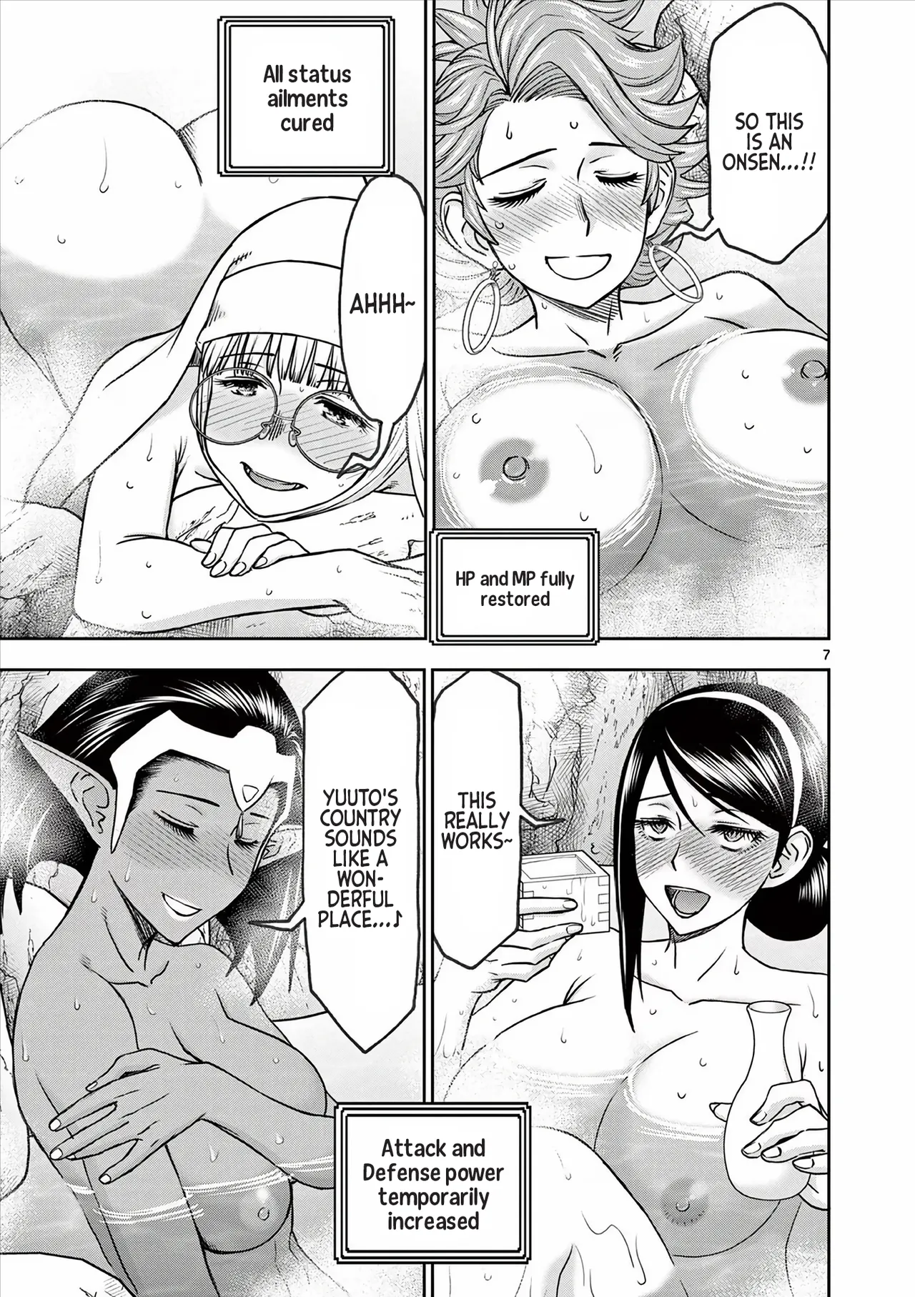 [Ooi Masakazu / Inomaru] Isekai Furin ll ~Michibika Reshi Hitodzuma Tachi to Bukiyo Tensei Yuusha~vol 04 [English] page 119 - full censorship big breasts hentai manga - read online free