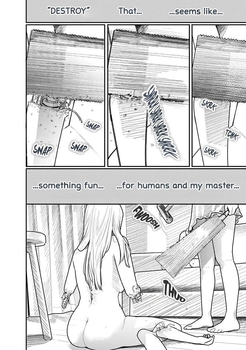 Kairaku no Rou - CHAPTER 11 page 12 - sole male robot hentai manga - read online free