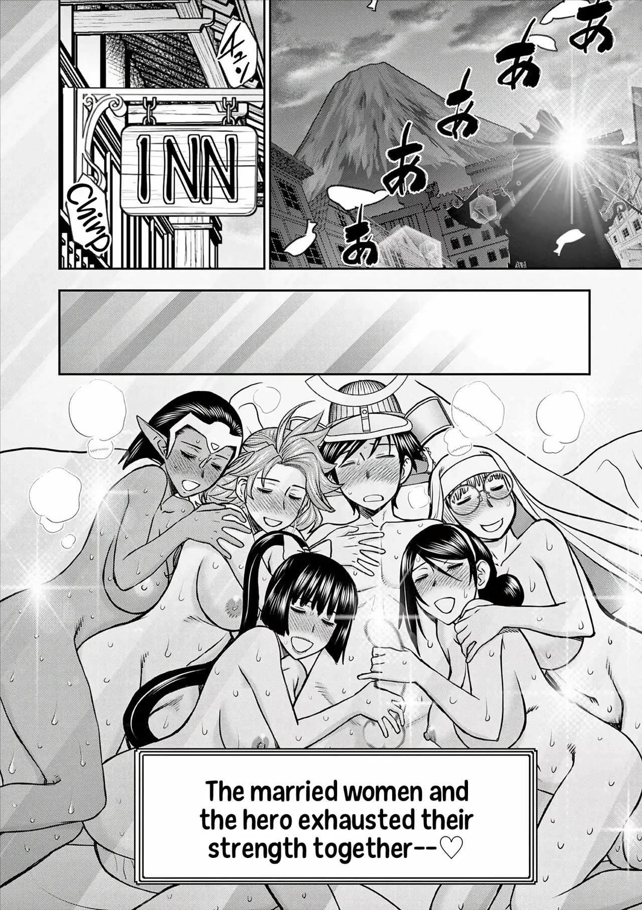 [Ooi Masakazu / Inomaru] Isekai Furin ll ~Michibika Reshi Hitodzuma Tachi to Bukiyo Tensei Yuusha~vol 05 [English] page 97 - full censorship big penis hentai manga - read online free