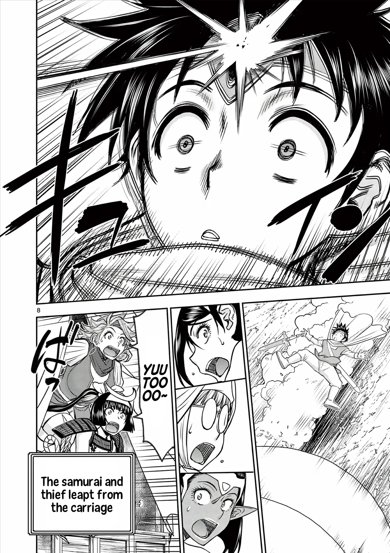 [Ooi Masakazu / Inomaru] Isekai Furin ll ~Michibika Reshi Hitodzuma Tachi to Bukiyo Tensei Yuusha~vol 06 [English] page 105 - full censorship big penis hentai manga - read online free