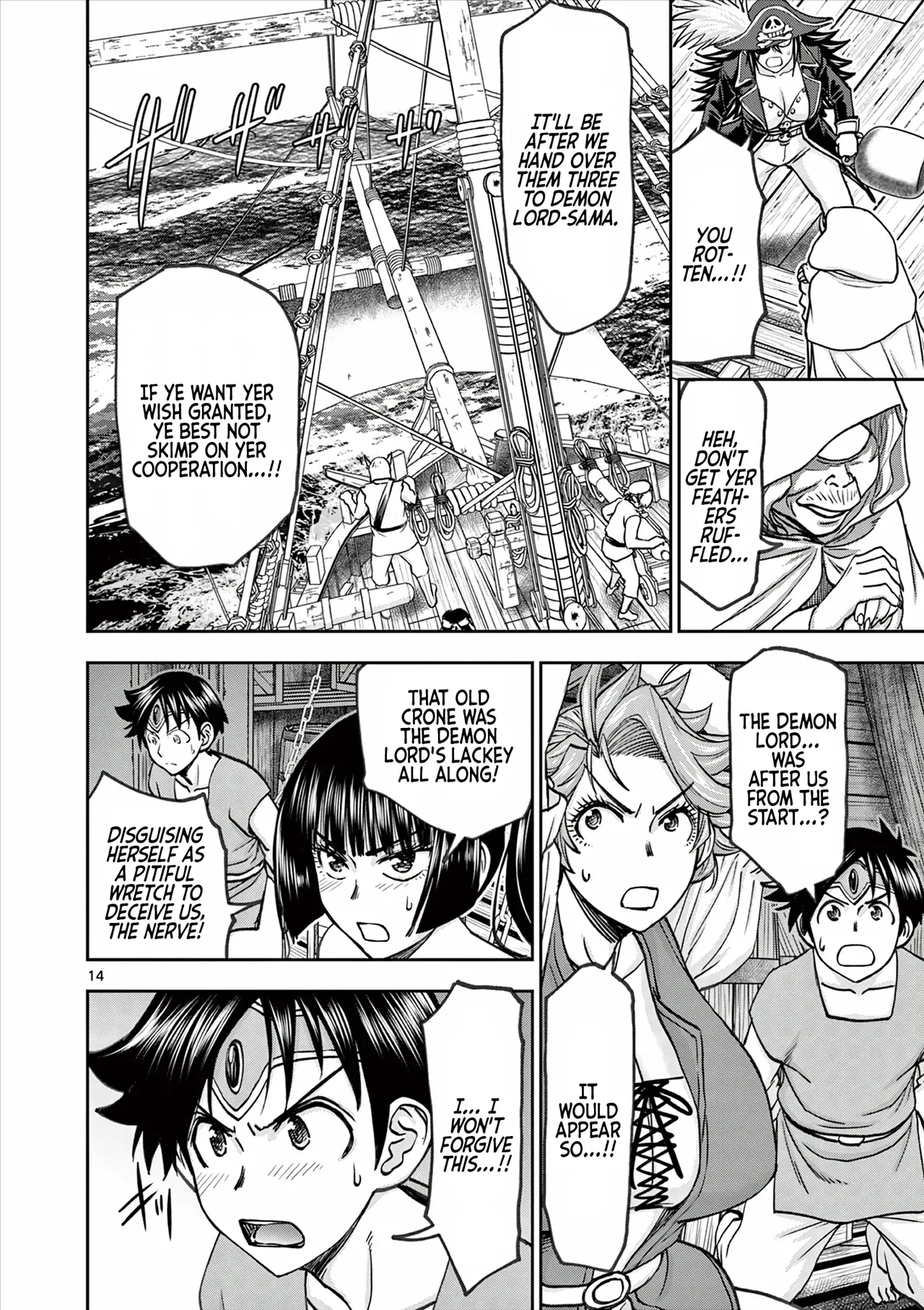 [Ooi Masakazu / Inomaru] Isekai Furin ll ~Michibika Reshi Hitodzuma Tachi to Bukiyo Tensei Yuusha~vol 06 [English] page 111 - full censorship big penis hentai manga - read online free