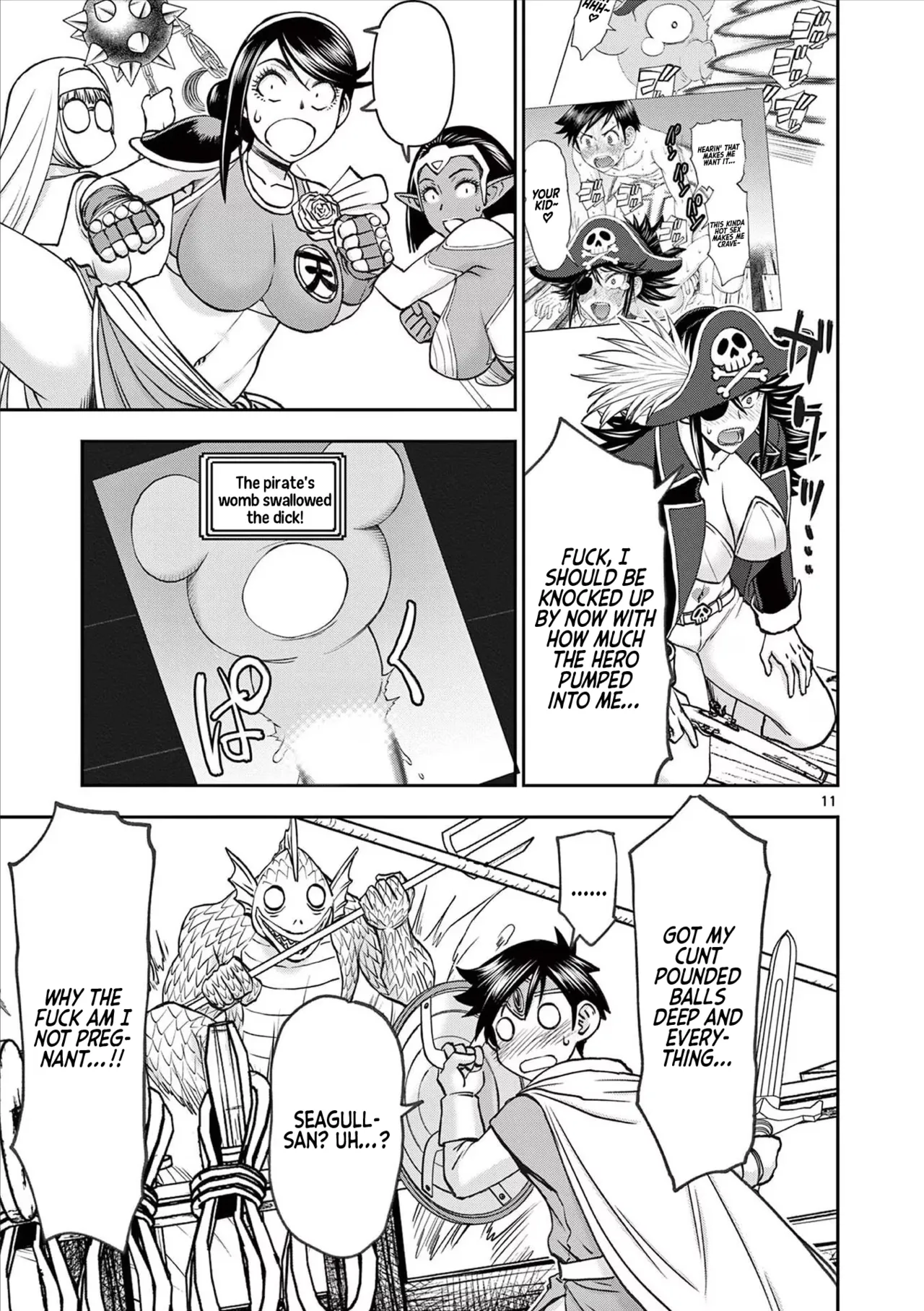 [Ooi Masakazu / Inomaru] Isekai Furin ll ~Michibika Reshi Hitodzuma Tachi to Bukiyo Tensei Yuusha~vol 07 [English] page 69 - full censorship big penis hentai manga - read online free