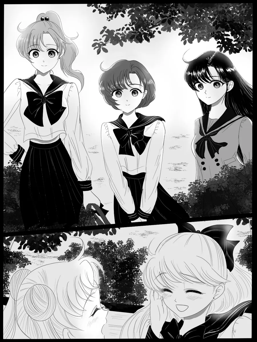 夜美奈漫画 from chapter 1 to 27 artist:ぶえん page 146 featuring kou yaten sailor moon parody - read online free