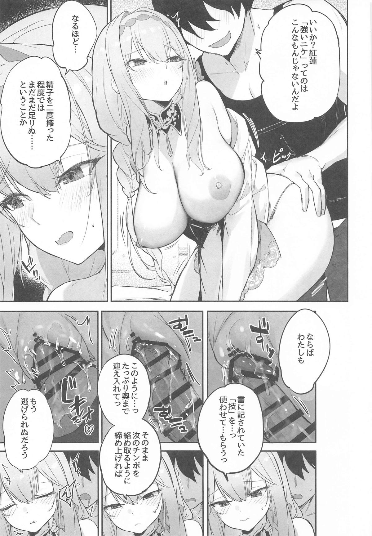 Guren Sanran page 18 featuring scarlet goddess of victory nikke parody - big breasts bodysuit hentai manga - read online free