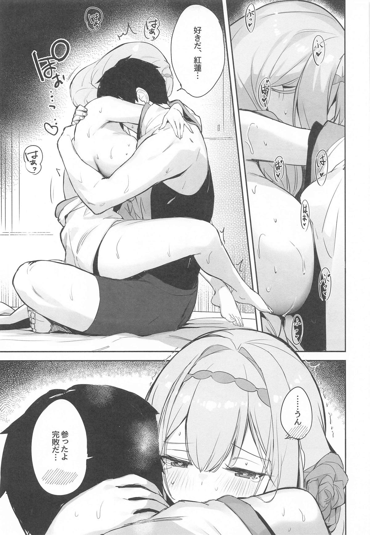 Guren Sanran page 30 featuring scarlet goddess of victory nikke parody - big breasts bodysuit hentai manga - read online free