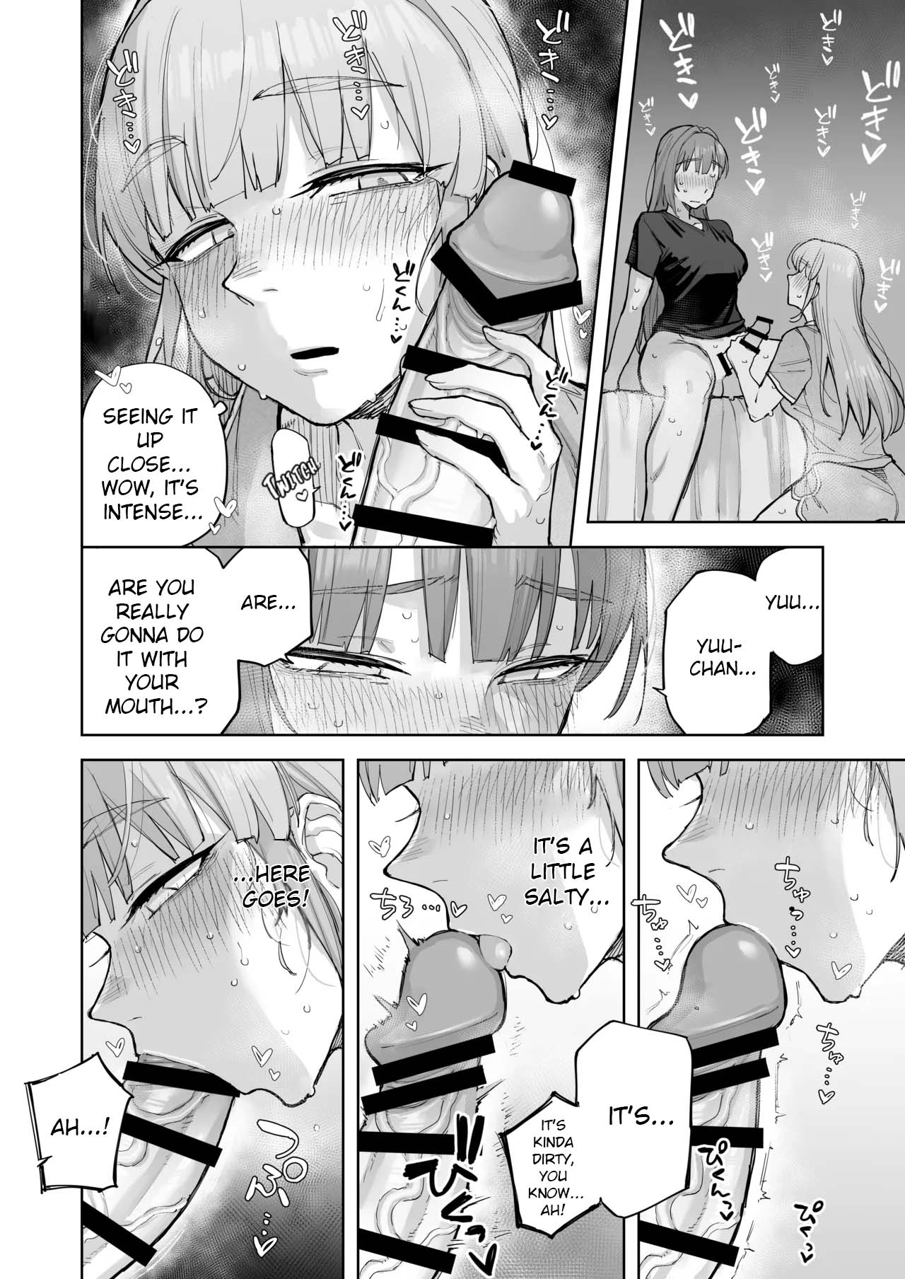 [Shakkotsu no Shibazuke (Takafuji)] Ai chan Hajimete no ♂♂♂♂♂ - Ai-Chan's First Time ♂♂♂♂♂ (IDOLY PRIDE) [English] [Digital] page 13 idoly pride parody - futanari kissing hentai manga - read online free