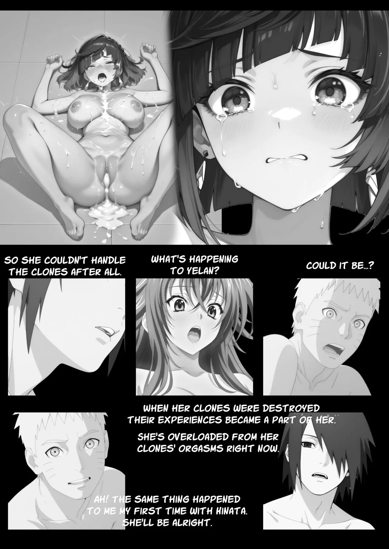 CONVERGED HORNY REALMS: Does this count as a Foursome? page 41 featuring naruto uzumaki naruto parody - ai generated hentai manga - read online free