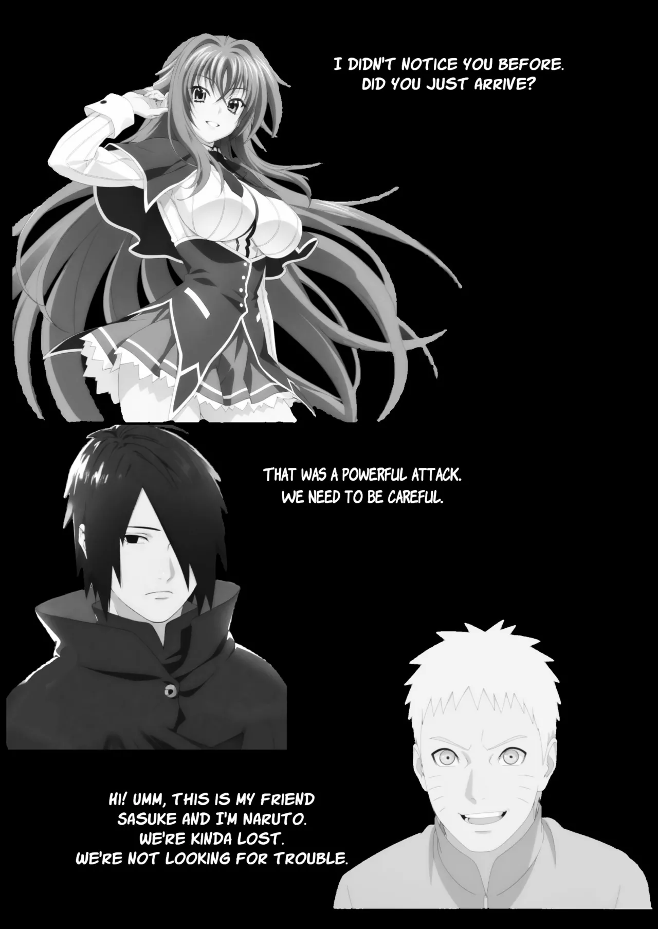 CONVERGED HORNY REALMS: Does this count as a Foursome? page 9 featuring yelan naruto parody - ai generated hentai manga - read online free