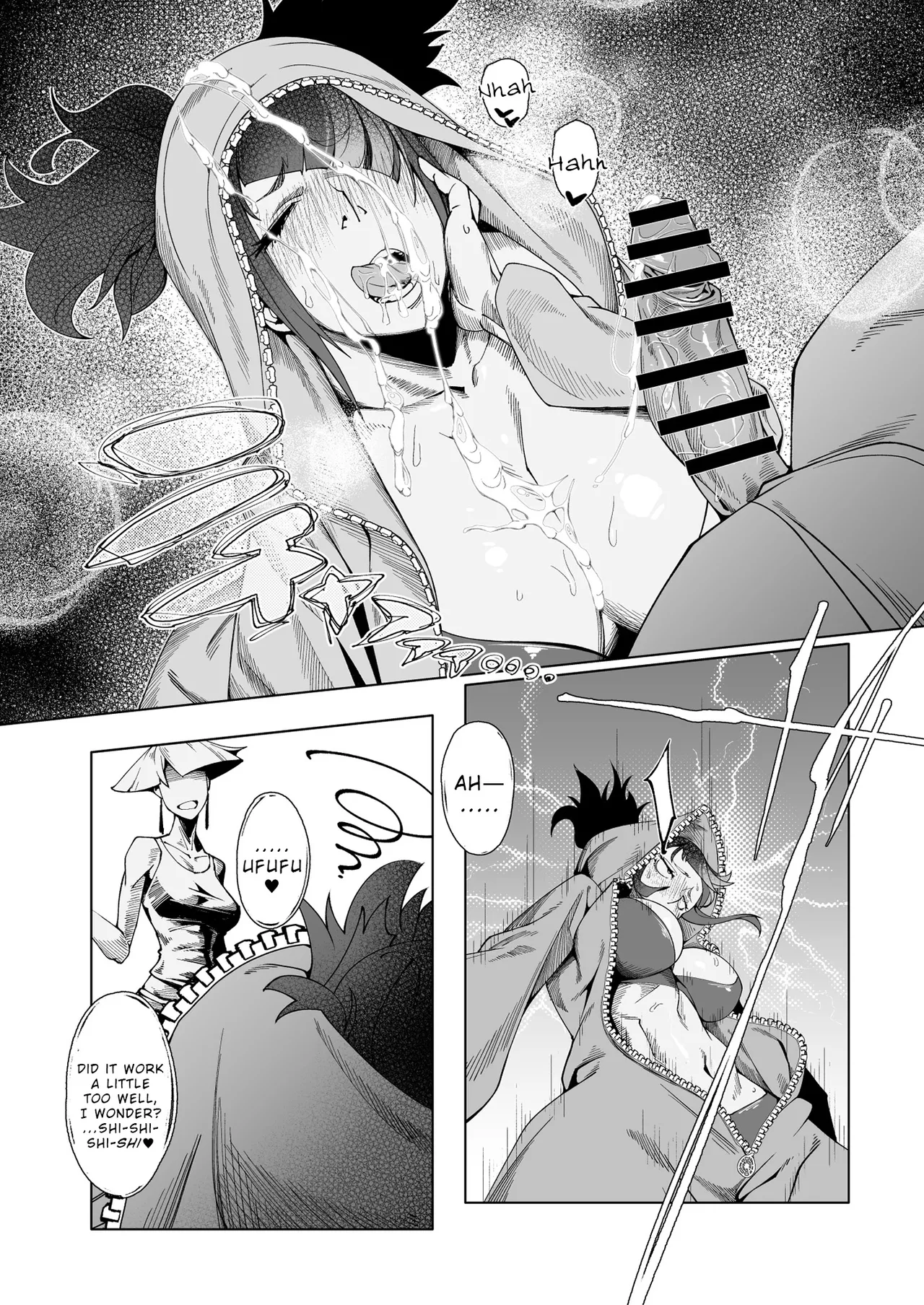TAUNT page 11 featuring juri han street fighter parody - futanari nakadashi hentai manga - read online free