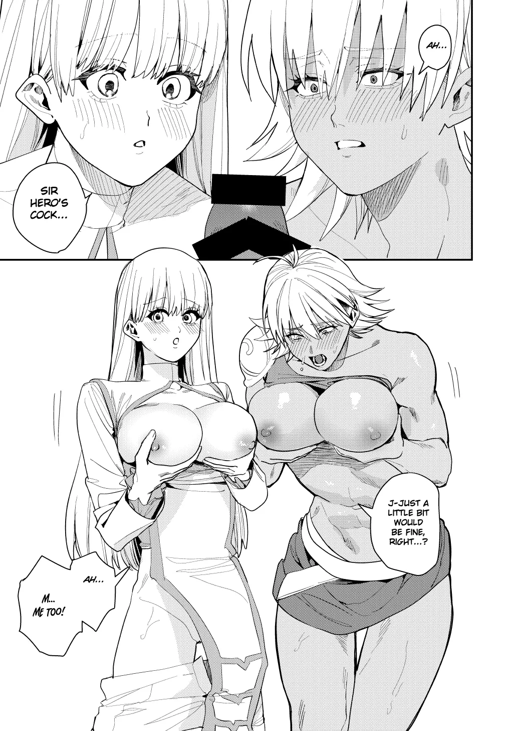 Yuusha Party Ero Shuukyou ni Ochiru | The Hero Party Falls to an Erotic Cult page 14 original parody - sole male gloves hentai manga - read online free