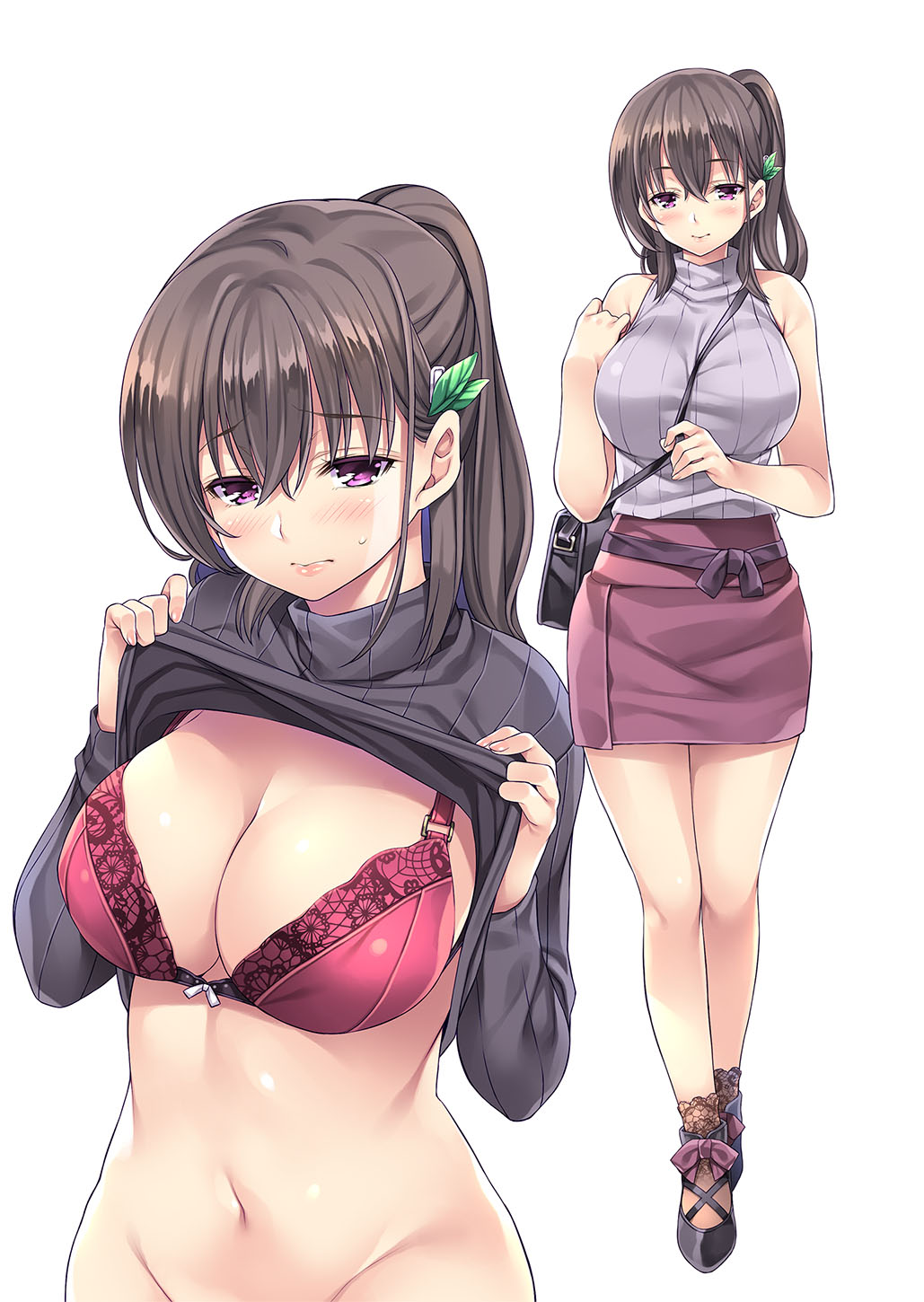 Kateinai Saimin Soushuuhen page 375 original parody - maid handjob hentai manga - read online free