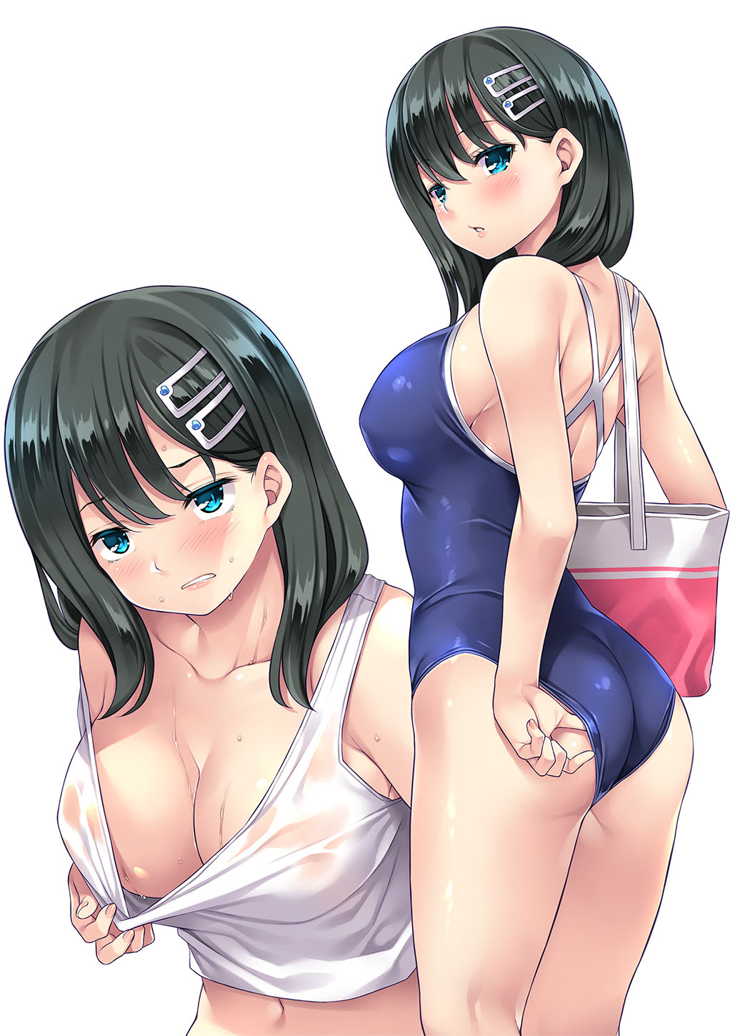 Kateinai Saimin Soushuuhen page 438 original parody - maid handjob hentai manga - read online free
