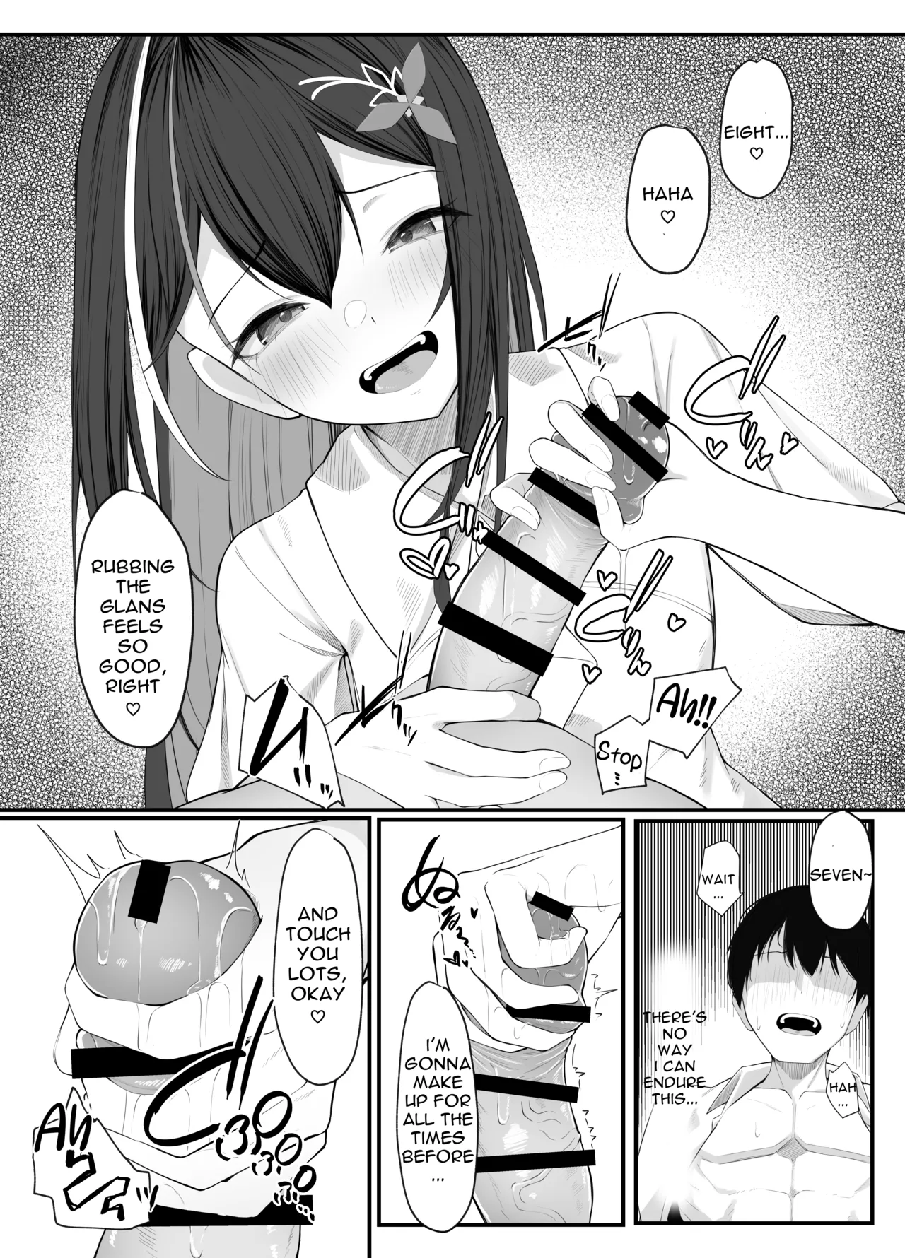 Azukichi teko manga page 14 featuring azki hololive parody - handjob femdom hentai manga - read online free