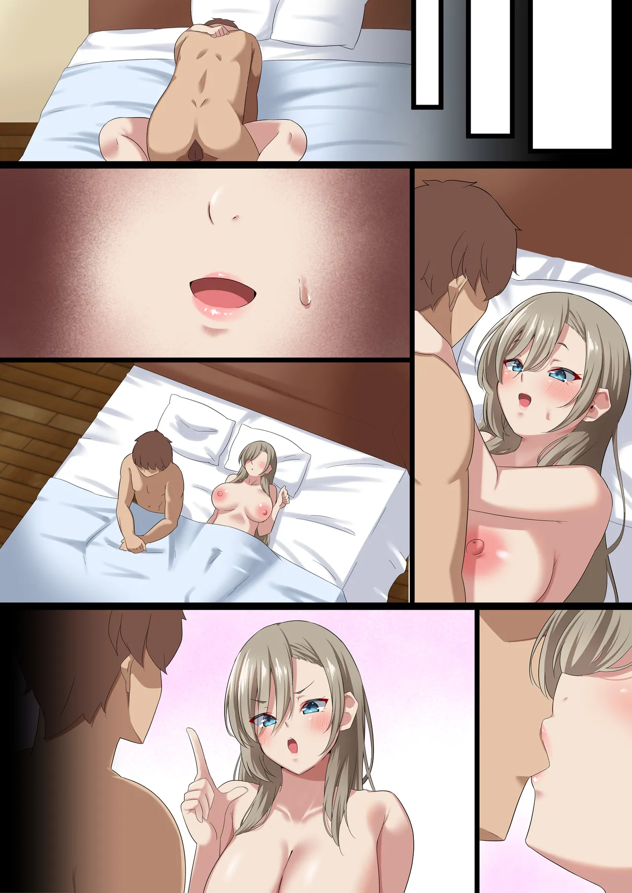 Ore no Kanojo ga Kimodebu Shachou no Seishori Maid ni Sareta Ken page 44 featuring asuna ichinose blue archive parody - maid big breasts hentai manga - read online free