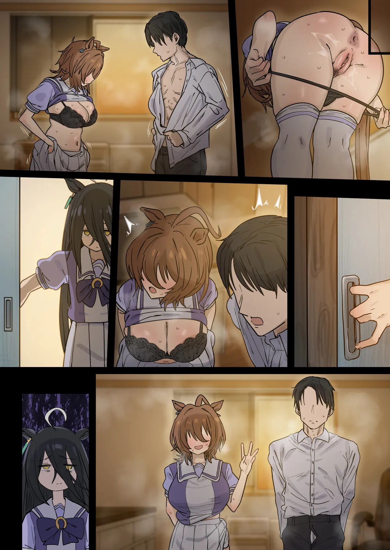 Tachyon page 17 featuring manhattan cafe uma musume pretty derby parody - nakadashi full color hentai manga - read online free