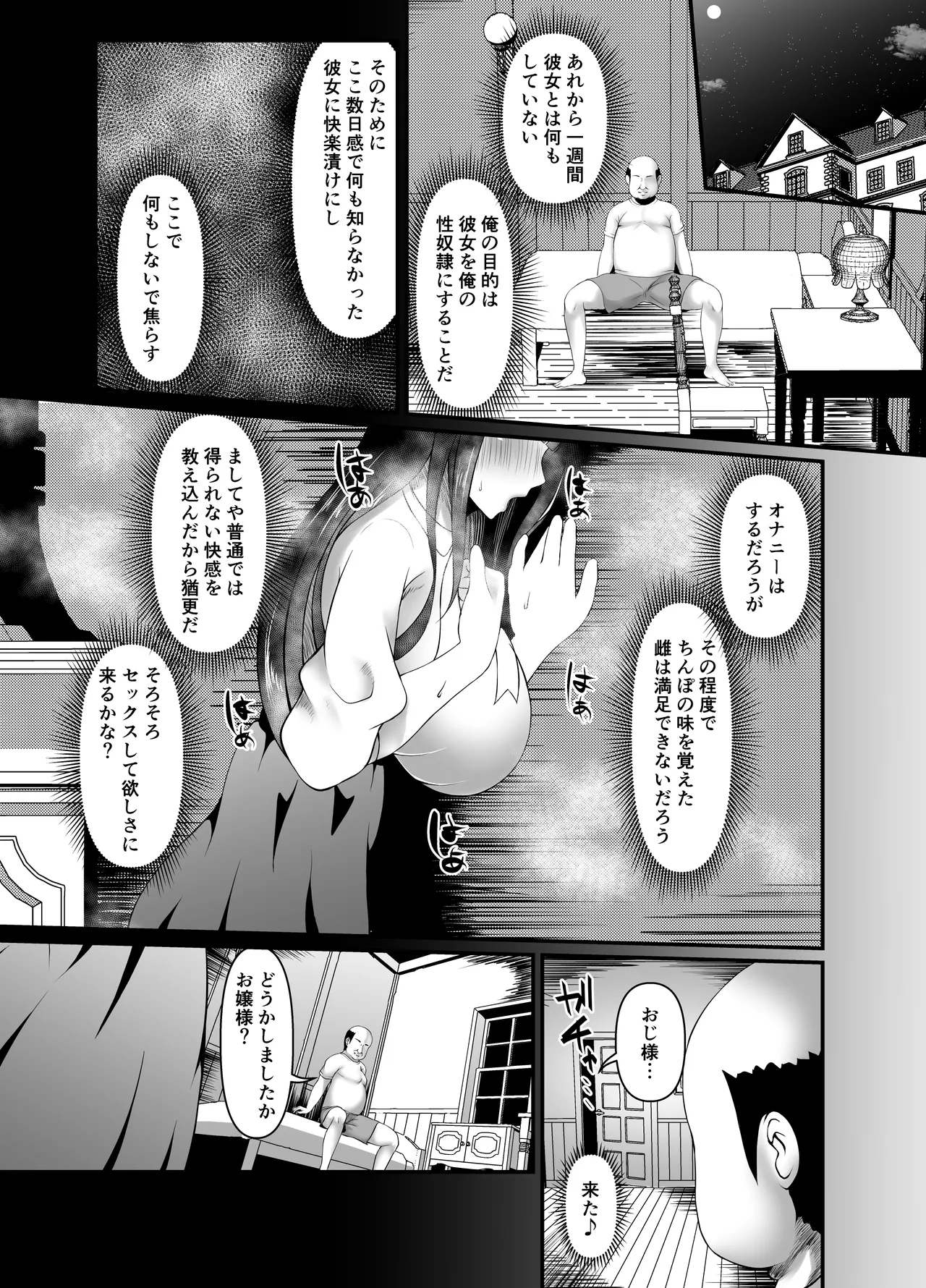 Muchi Muchi Ojou-sama Mesu Dorei ni Otsu page 19 original parody - sole female sole male hentai manga - read online free