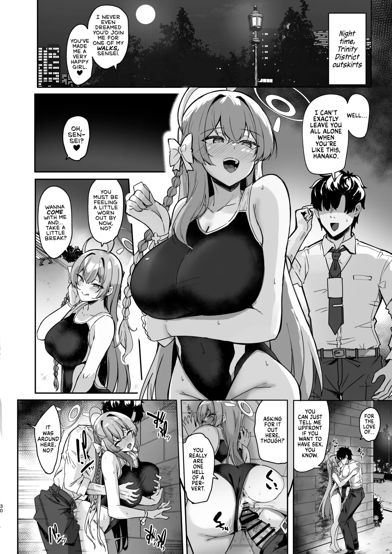 Urawa no Hanazono | Hanako's Secret Garden page 29 featuring hanako urawa blue archive parody - sole female sole male hentai manga - read online free
