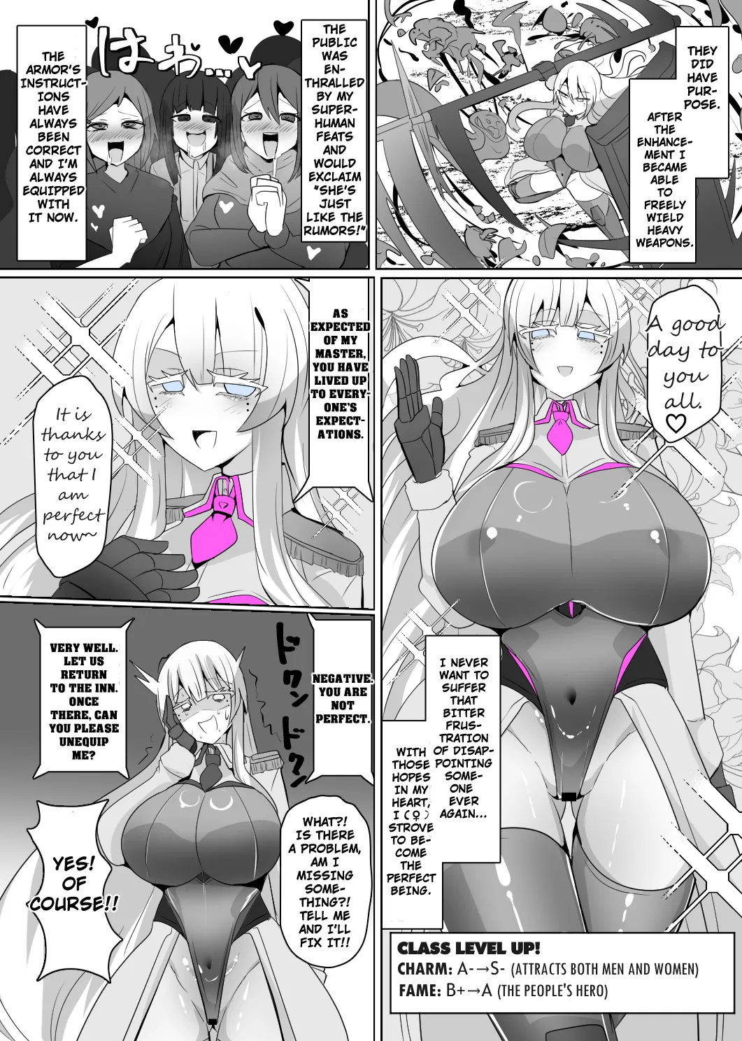 Matenshoku no Yakata 6 | The House of Evil Class Change 6 Phantom Knight page 14 original parody - transformation big breasts hentai manga - read online free