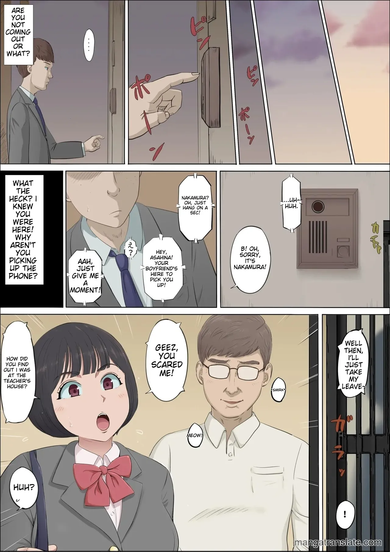 [Cotton House] Mahiru to Numata ~Wana ni Hamerareta Kanojo~ 2 | Mahiru and Numata ~The Girl Who Fell into a Trap~  [English] page 53 original parody - kissing leg lock hentai manga - read online free