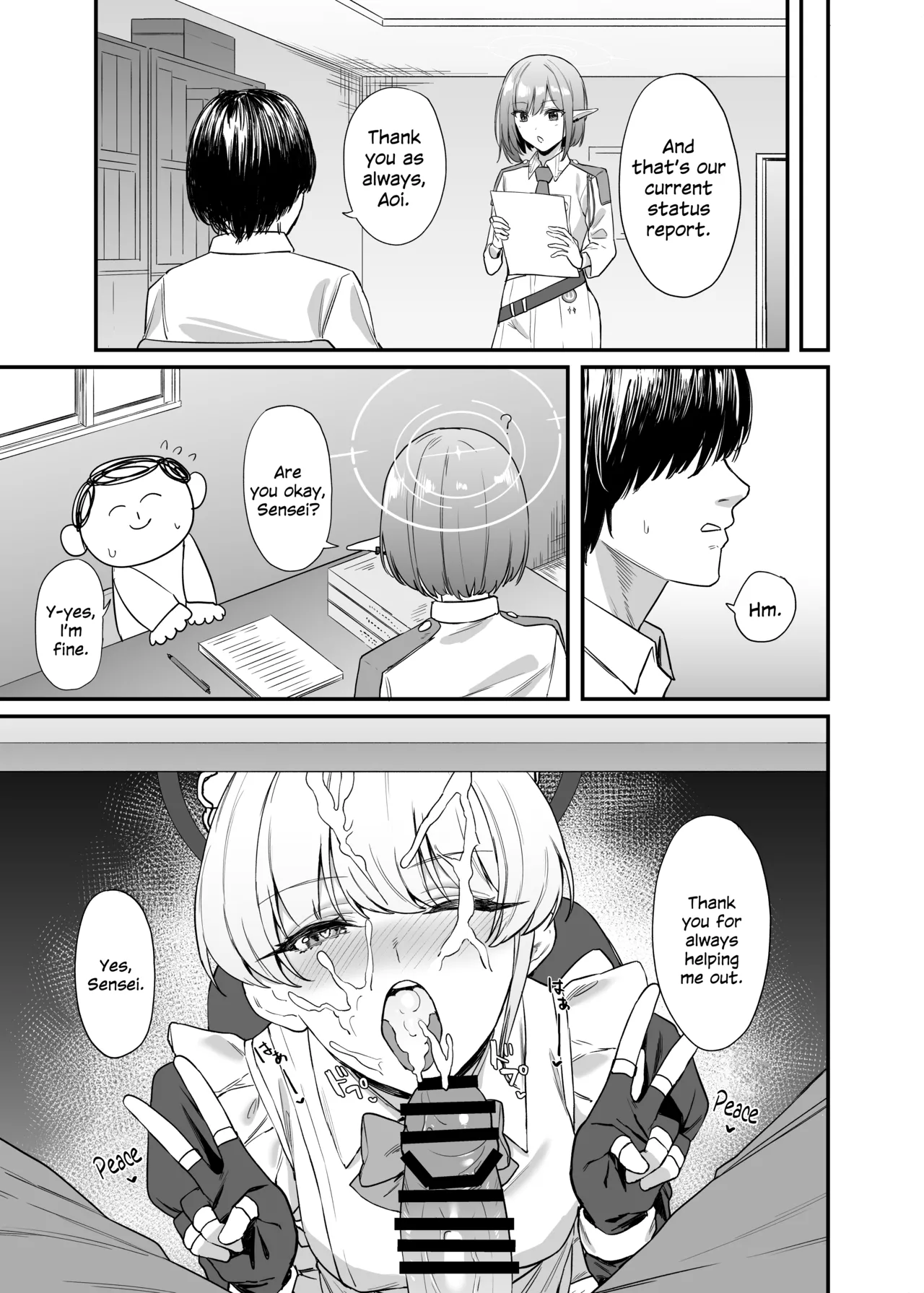 Asuma Toki no Secret Service page 30 featuring toki asuma blue archive parody - sole female sole male hentai manga - read online free