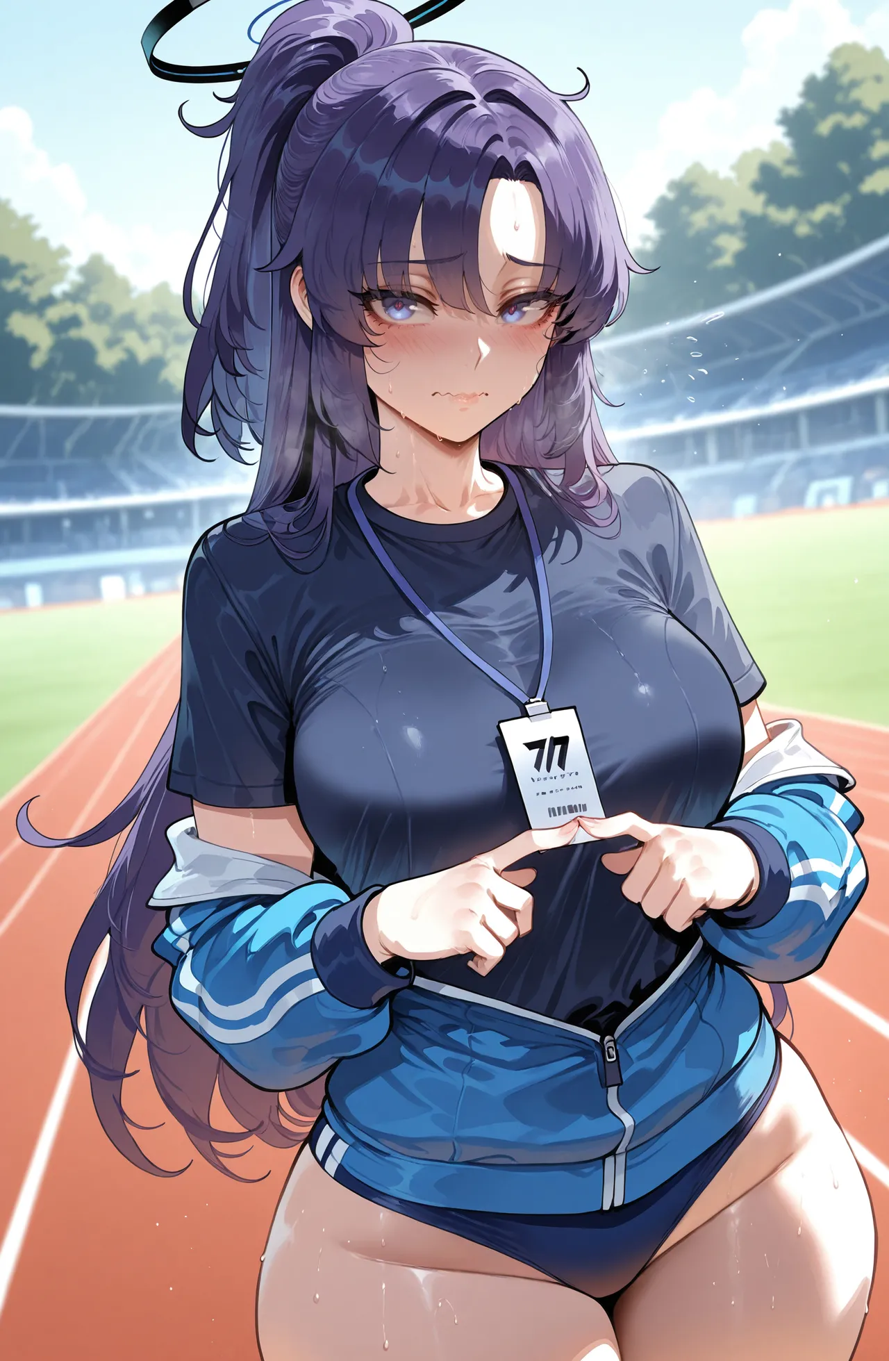 [Miyu Ai] Hayase Yuuka (Track): After Practice [Ai Generated] page 173 featuring yuuka hayase blue archive parody - sole female sole male hentai manga - read online free