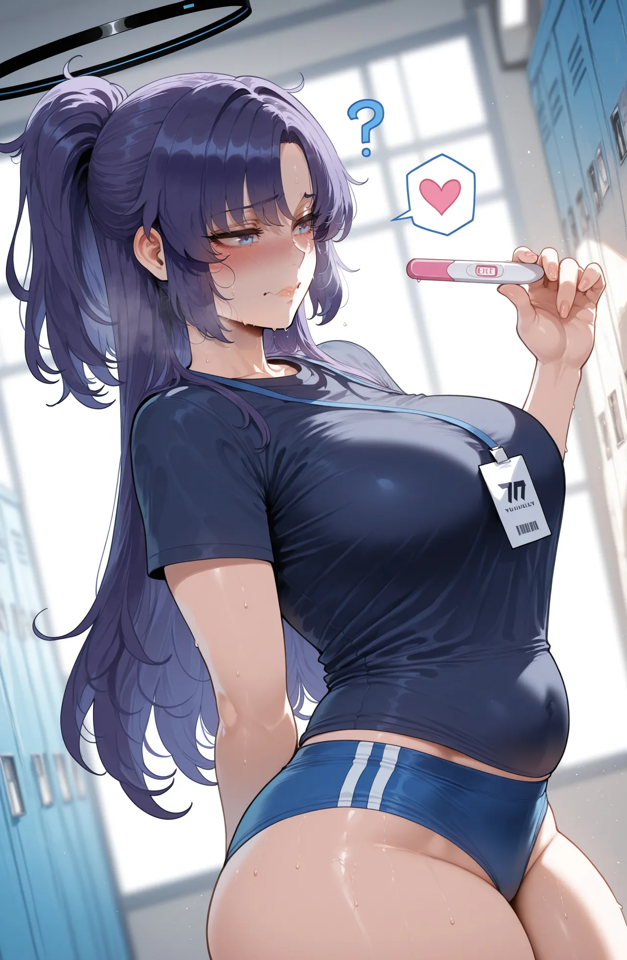 [Miyu Ai] Hayase Yuuka (Track): After Practice [Ai Generated] page 178 featuring yuuka hayase blue archive parody - kissing big breasts hentai manga - read online free