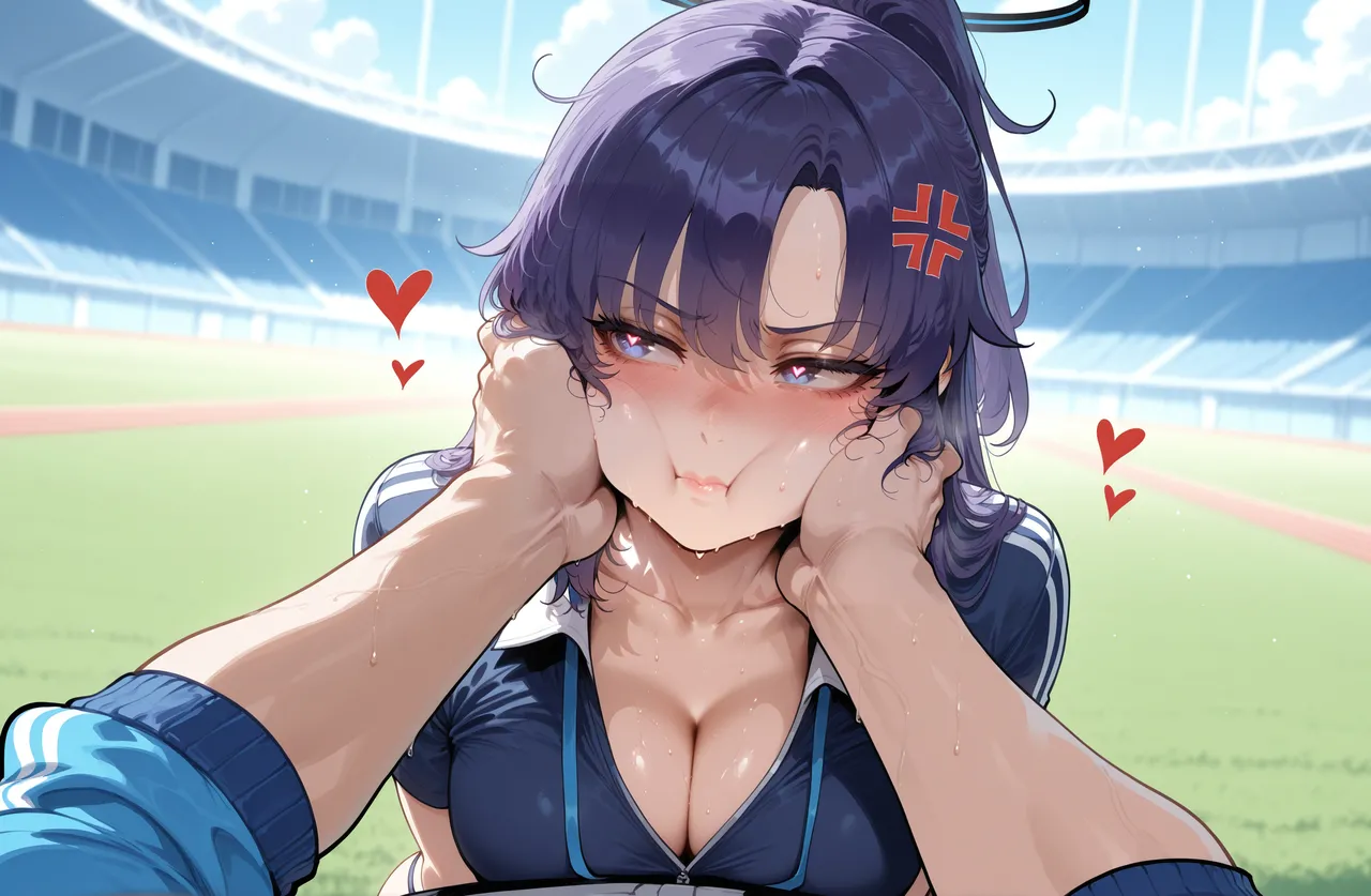 [Miyu Ai] Hayase Yuuka (Track): After Practice [Ai Generated] - Page 32