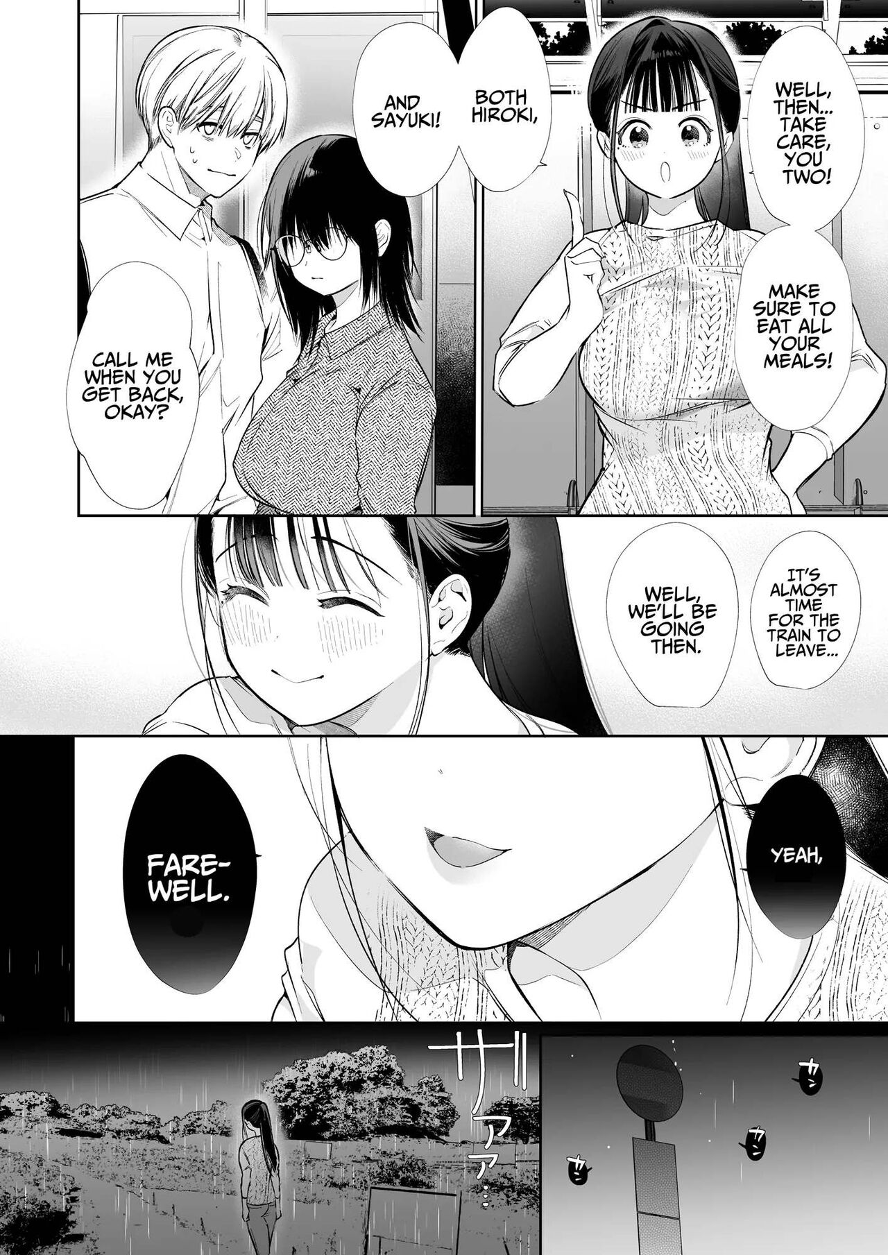 [Yatomomin (Yamamoto Tomomitsu)] Nao-chan NTR ~Suki ni Natta Hito wa, Osananajimi no Otou-san Deshita.~ | Nao-chan NTR - The Person I Fell in Love with was my Childhood friend's Father.~ [English] page 13 original parody - sole female sole male hentai manga - read online free