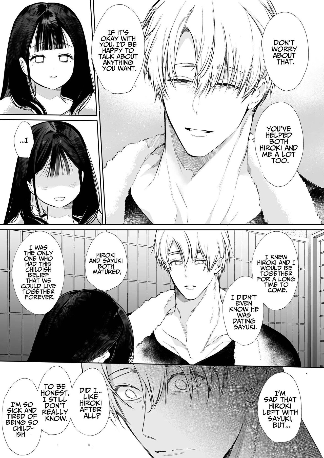 [Yatomomin (Yamamoto Tomomitsu)] Nao-chan NTR ~Suki ni Natta Hito wa, Osananajimi no Otou-san Deshita.~ | Nao-chan NTR - The Person I Fell in Love with was my Childhood friend's Father.~ [English] page 16 original parody - sole female sole male hentai manga - read online free