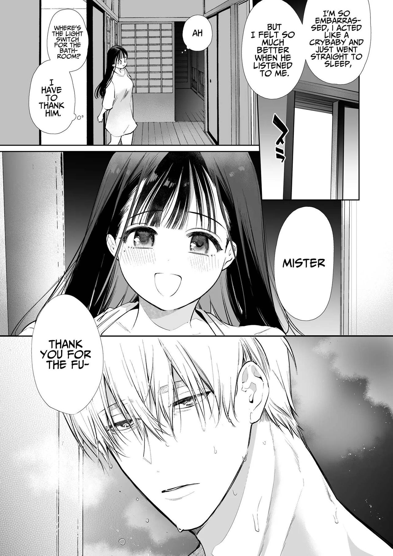 [Yatomomin (Yamamoto Tomomitsu)] Nao-chan NTR ~Suki ni Natta Hito wa, Osananajimi no Otou-san Deshita.~ | Nao-chan NTR - The Person I Fell in Love with was my Childhood friend's Father.~ [English] page 20 original parody - sole female sole male hentai manga - read online free