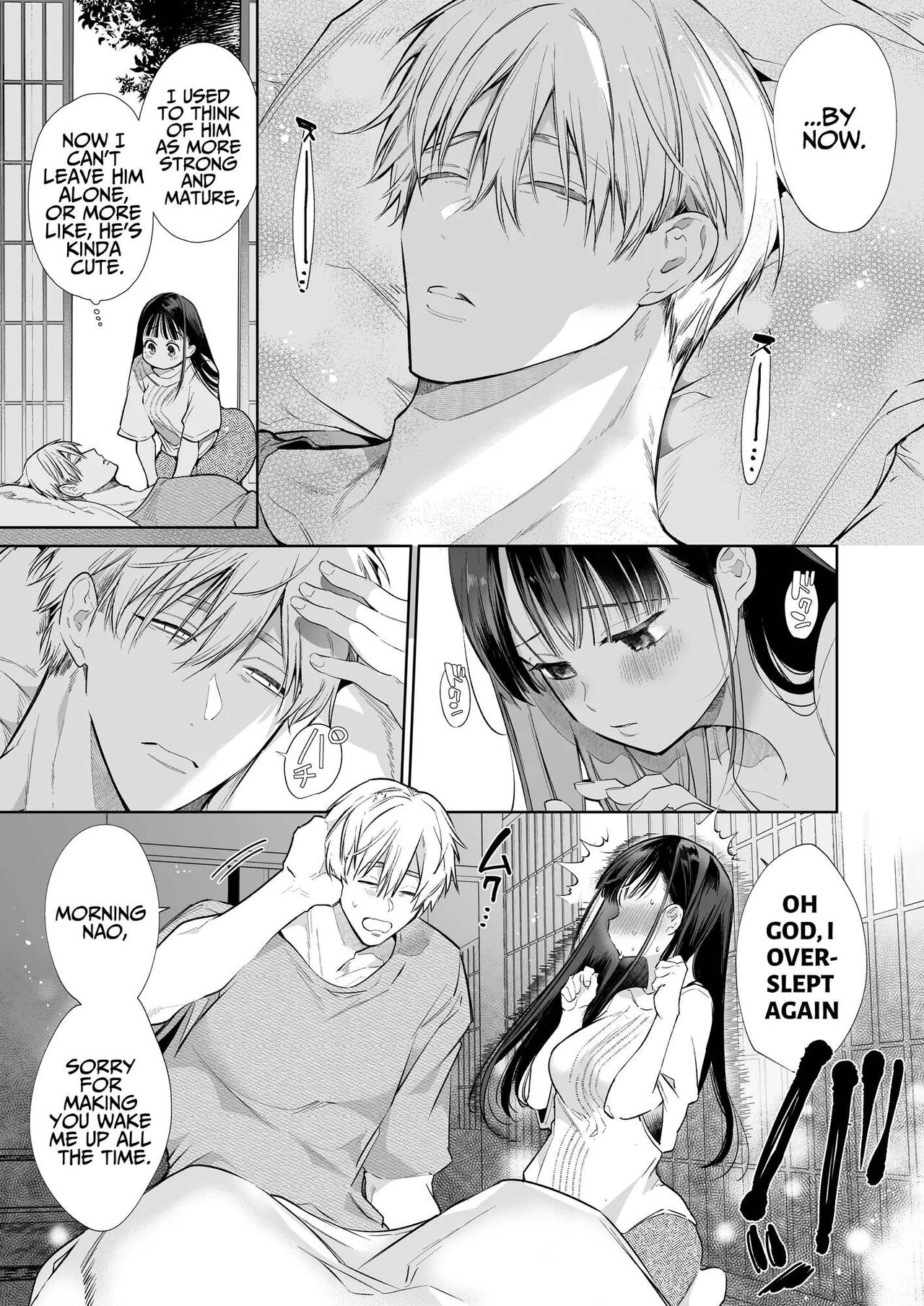 [Yatomomin (Yamamoto Tomomitsu)] Nao-chan NTR ~Suki ni Natta Hito wa, Osananajimi no Otou-san Deshita.~ | Nao-chan NTR - The Person I Fell in Love with was my Childhood friend's Father.~ [English] page 28 original parody - sole female sole male hentai manga - read online free
