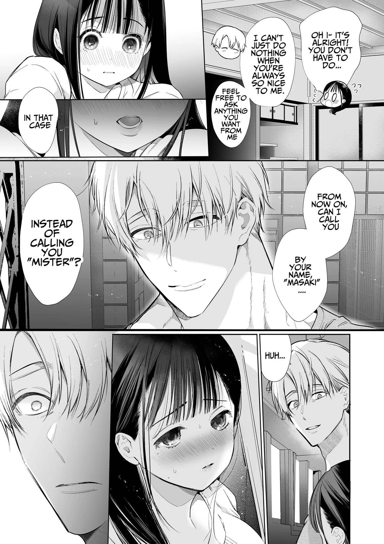 [Yatomomin (Yamamoto Tomomitsu)] Nao-chan NTR ~Suki ni Natta Hito wa, Osananajimi no Otou-san Deshita.~ | Nao-chan NTR - The Person I Fell in Love with was my Childhood friend's Father.~ [English] page 30 original parody - kissing cunnilingus hentai manga - read online free