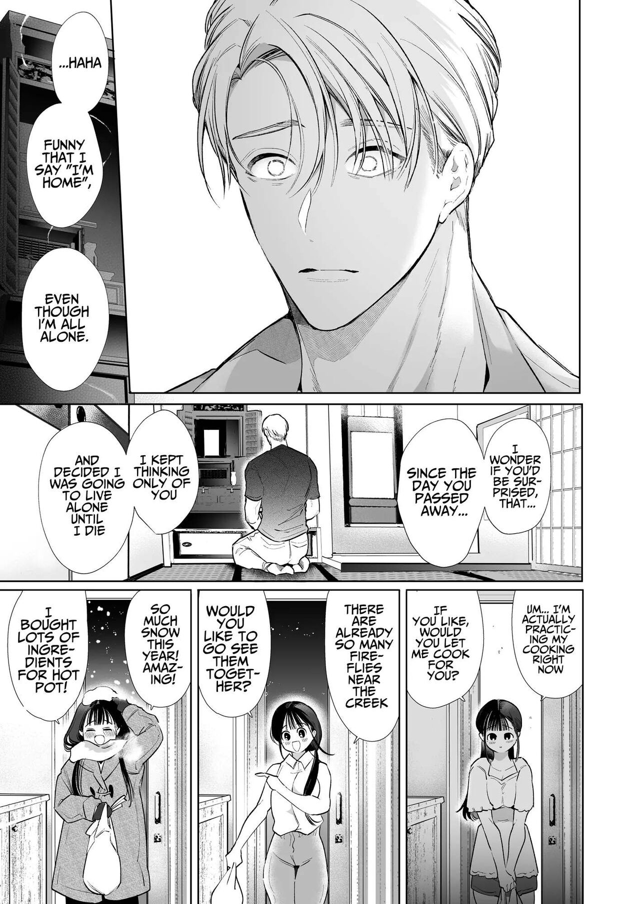 [Yatomomin (Yamamoto Tomomitsu)] Nao-chan NTR ~Suki ni Natta Hito wa, Osananajimi no Otou-san Deshita.~ | Nao-chan NTR - The Person I Fell in Love with was my Childhood friend's Father.~ [English] page 34 original parody - sole female sole male hentai manga - read online free