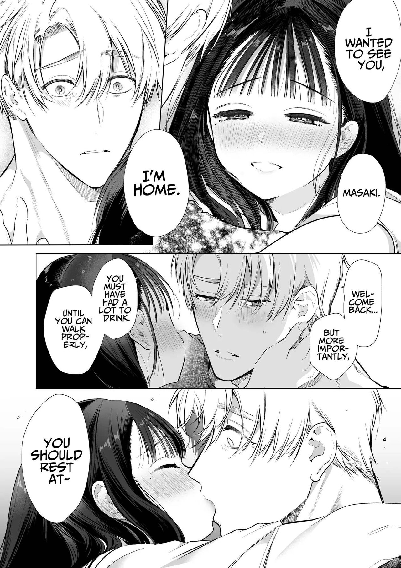 [Yatomomin (Yamamoto Tomomitsu)] Nao-chan NTR ~Suki ni Natta Hito wa, Osananajimi no Otou-san Deshita.~ | Nao-chan NTR - The Person I Fell in Love with was my Childhood friend's Father.~ [English] page 37 original parody - sole female sole male hentai manga - read online free