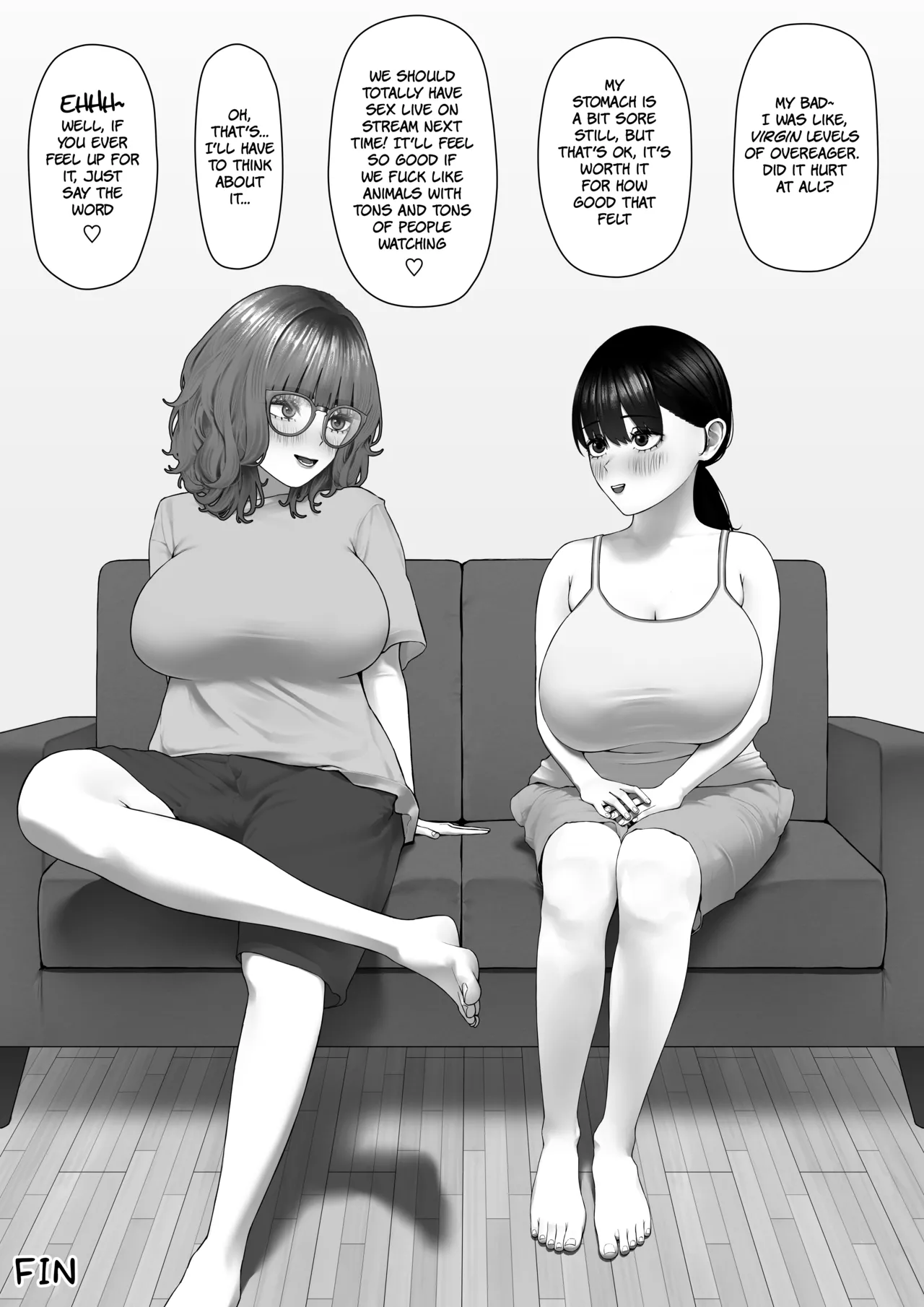 30cm Chou Tsuyotsuyo Futanari Chinpo o Semen ga Karerukurai Manzoku Saserareru kana? page 40 original parody - sole female nakadashi hentai manga - read online free