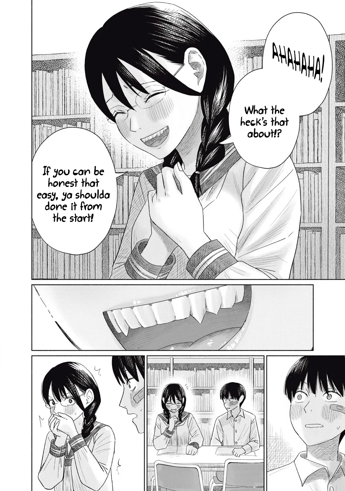 Everyone's Kissing Club - Chapter 4 page 13 - unusual teeth kissing hentai manga - read online free