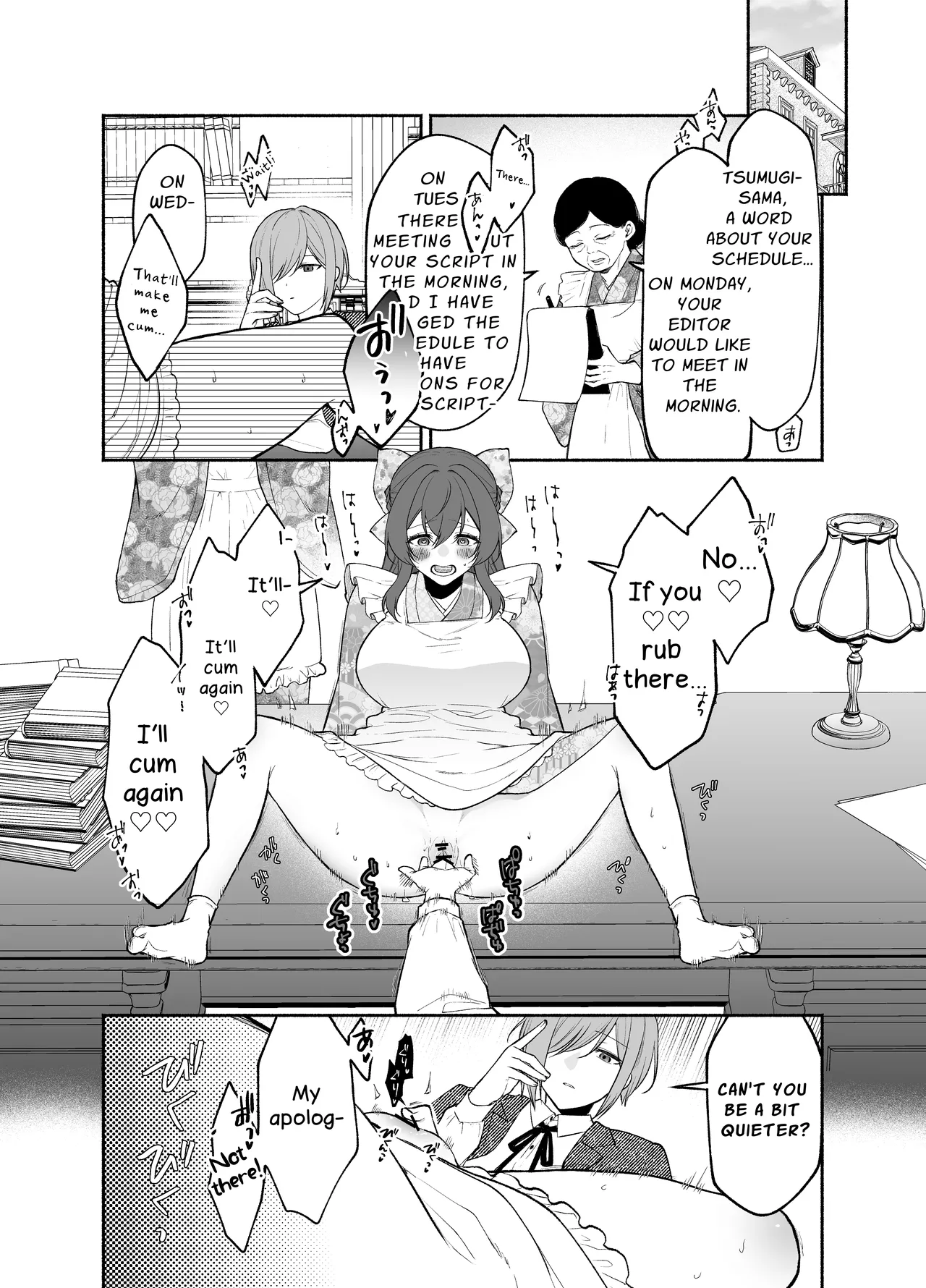 [Kugatsu Kokonoka (Iwashita Kei)] Kujouin-Ke no Maid-san wa Do-M Kaihatsu Sareru no ga Oshigoto desu | It Is The Kujouin Family Maid's Duty To Be Trained Into A Masochist [English] [APA] page 21 original parody - yuri females only hentai manga - read online free
