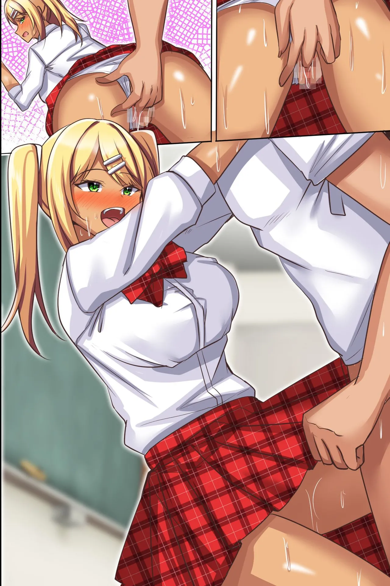 Kono aprui sugoi! Majimede kawaii seifuku joshi-tachi no joshiki o kaete katappashikara hame makuru in kya dotei kyoshi page 62 original parody - sole male full color hentai manga - read online free