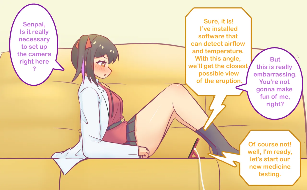 Testing new medicine page 16 featuring mihari oyama onii-chan wa oshimai parody - farting full color hentai manga - read online free